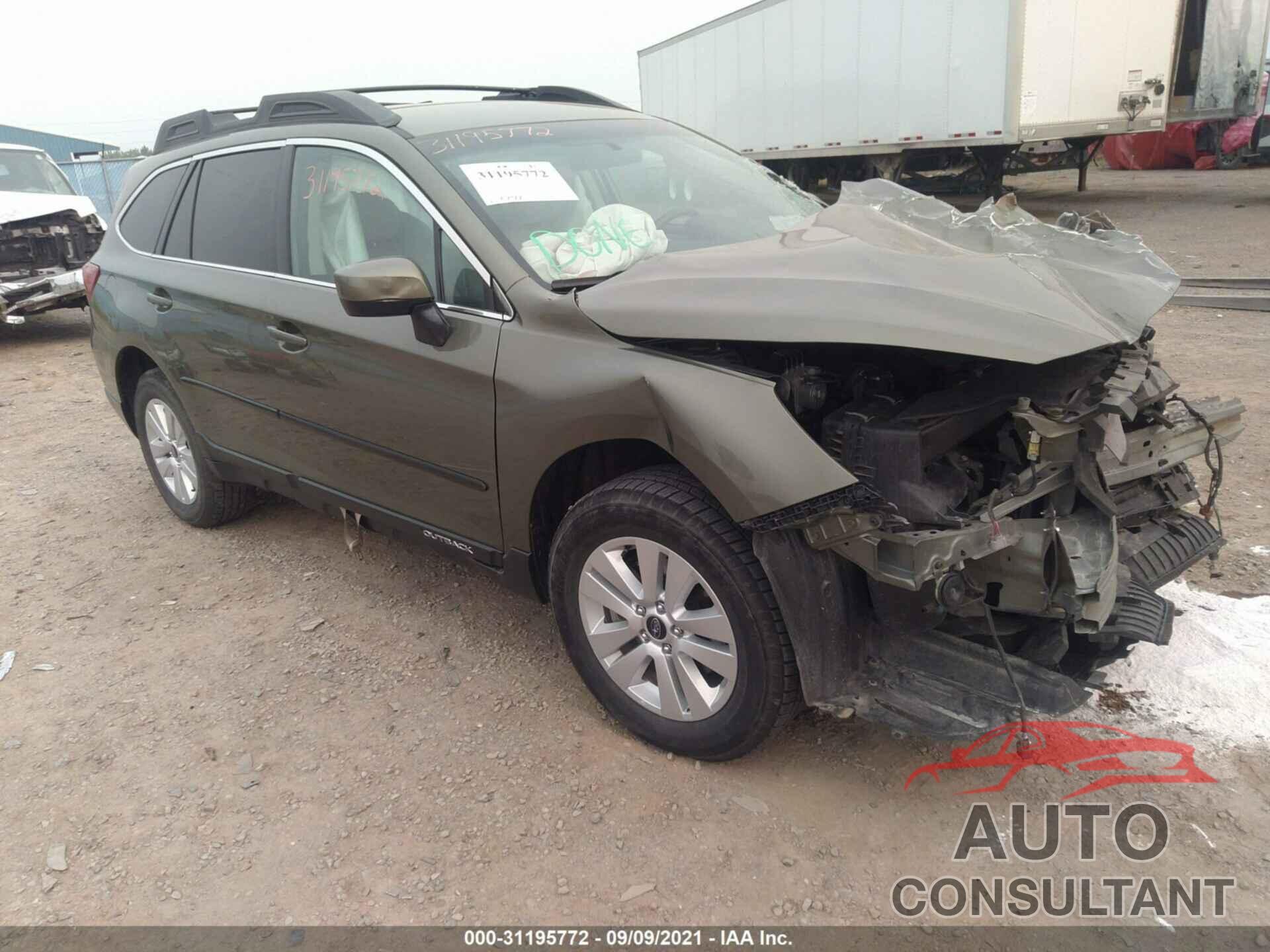SUBARU OUTBACK 2016 - 4S4BSACCXG3331803