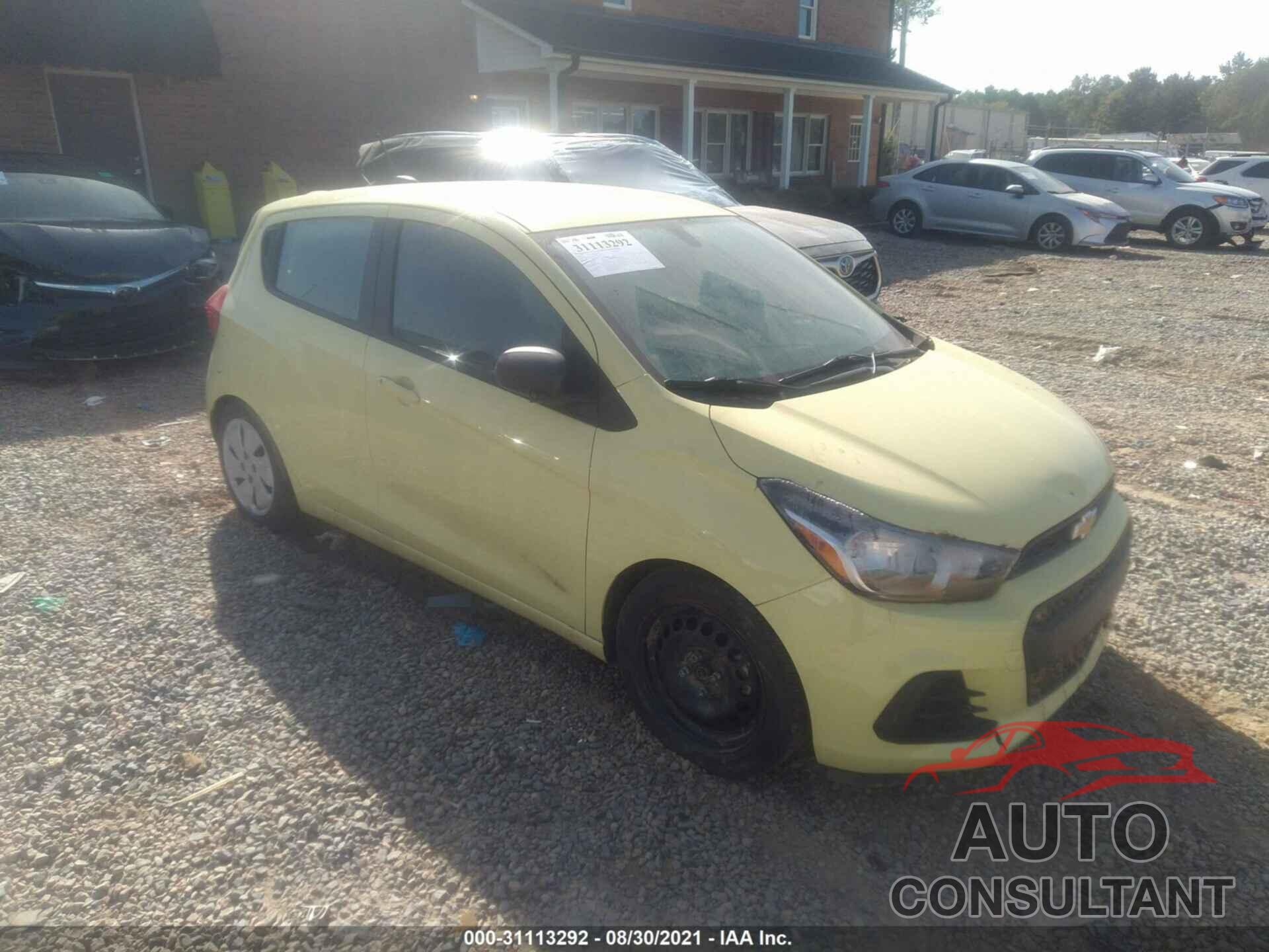 CHEVROLET SPARK 2017 - KL8CA6SA1HC725449