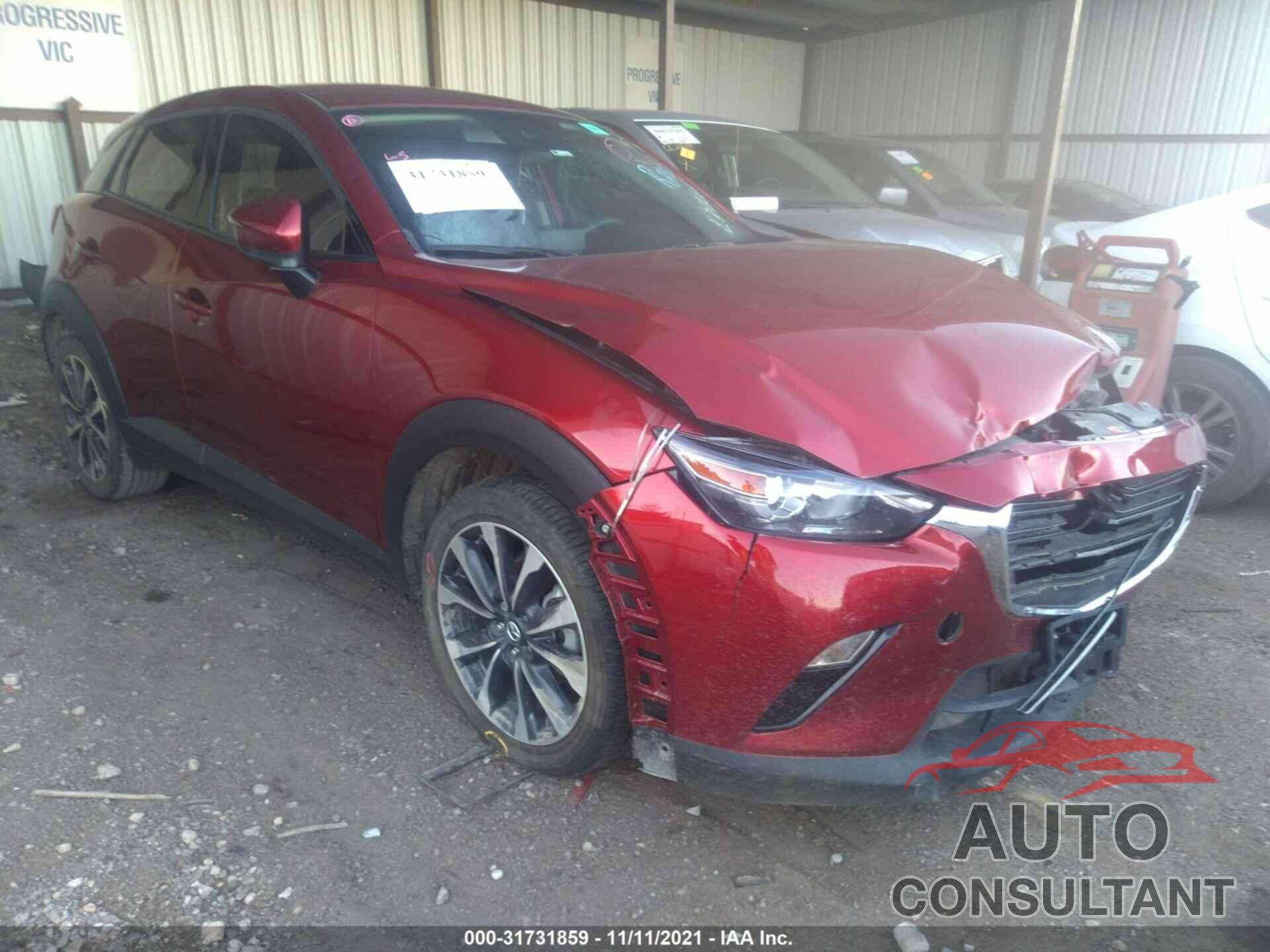 MAZDA CX-3 2019 - JM1DKDC78K1453257