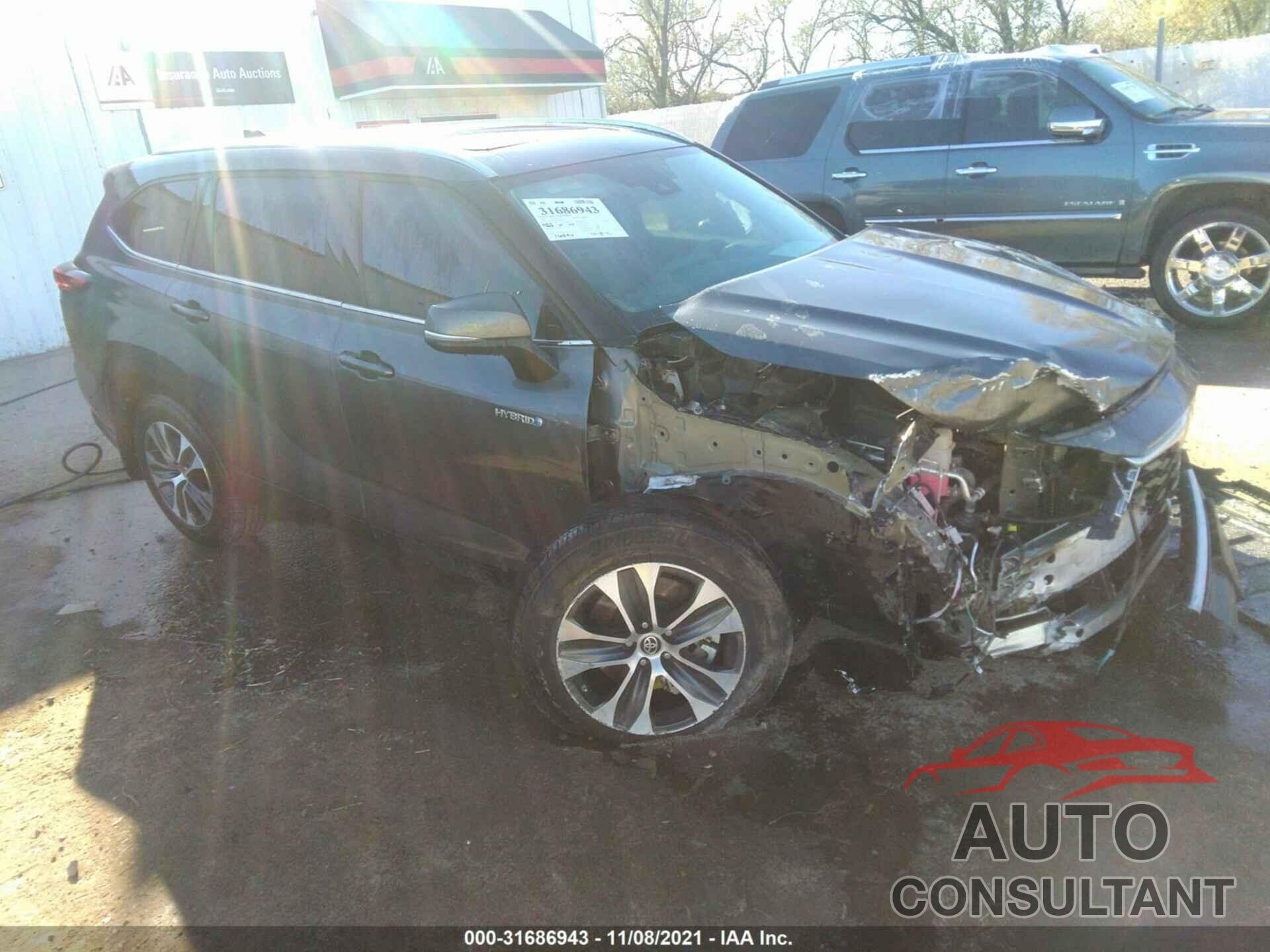 TOYOTA HIGHLANDER 2020 - 5TDHBRCH9LS511761