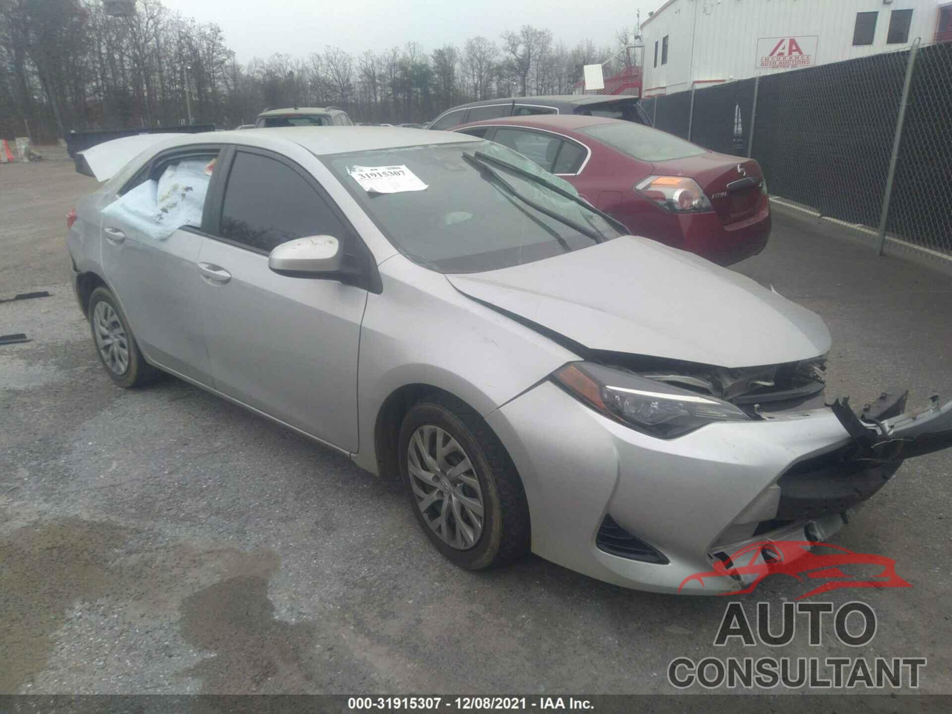 TOYOTA COROLLA 2018 - 2T1BURHE1JC972232
