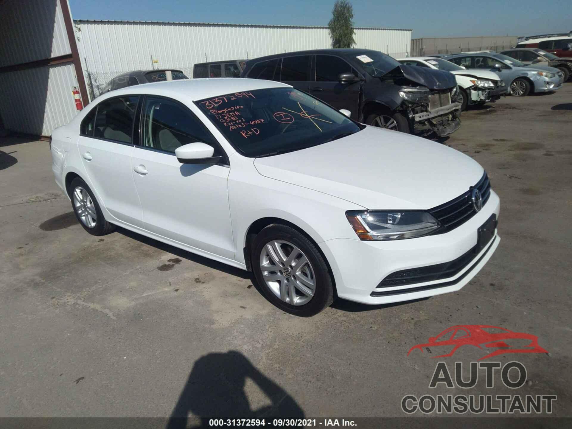 VOLKSWAGEN JETTA 2017 - 3VW2B7AJ2HM321322