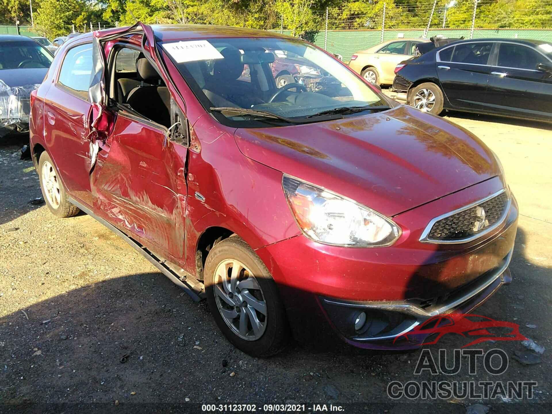 MITSUBISHI MIRAGE 2017 - ML32A4HJ0HH011090