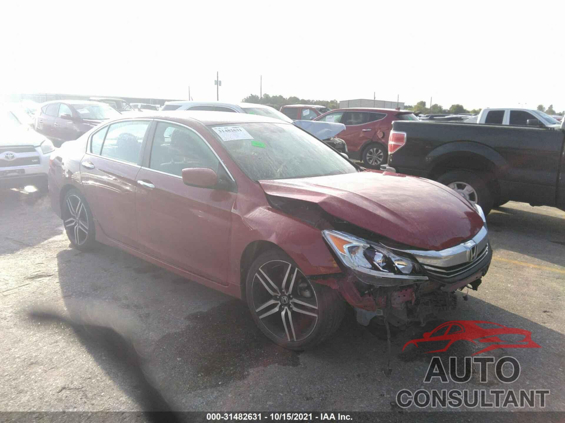 HONDA ACCORD SEDAN 2017 - 1HGCR2F57HA298717