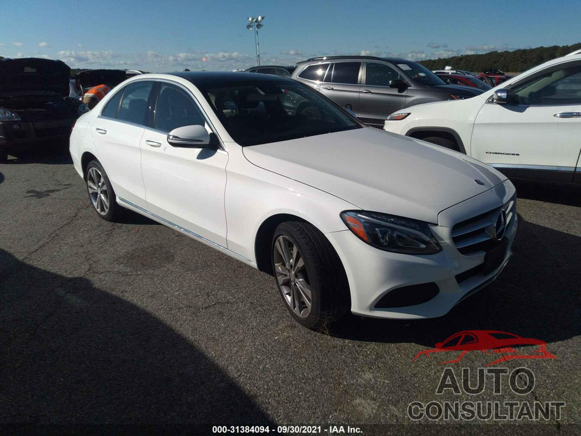 MERCEDES-BENZ C-CLASS 2017 - 55SWF4KB7HU205700