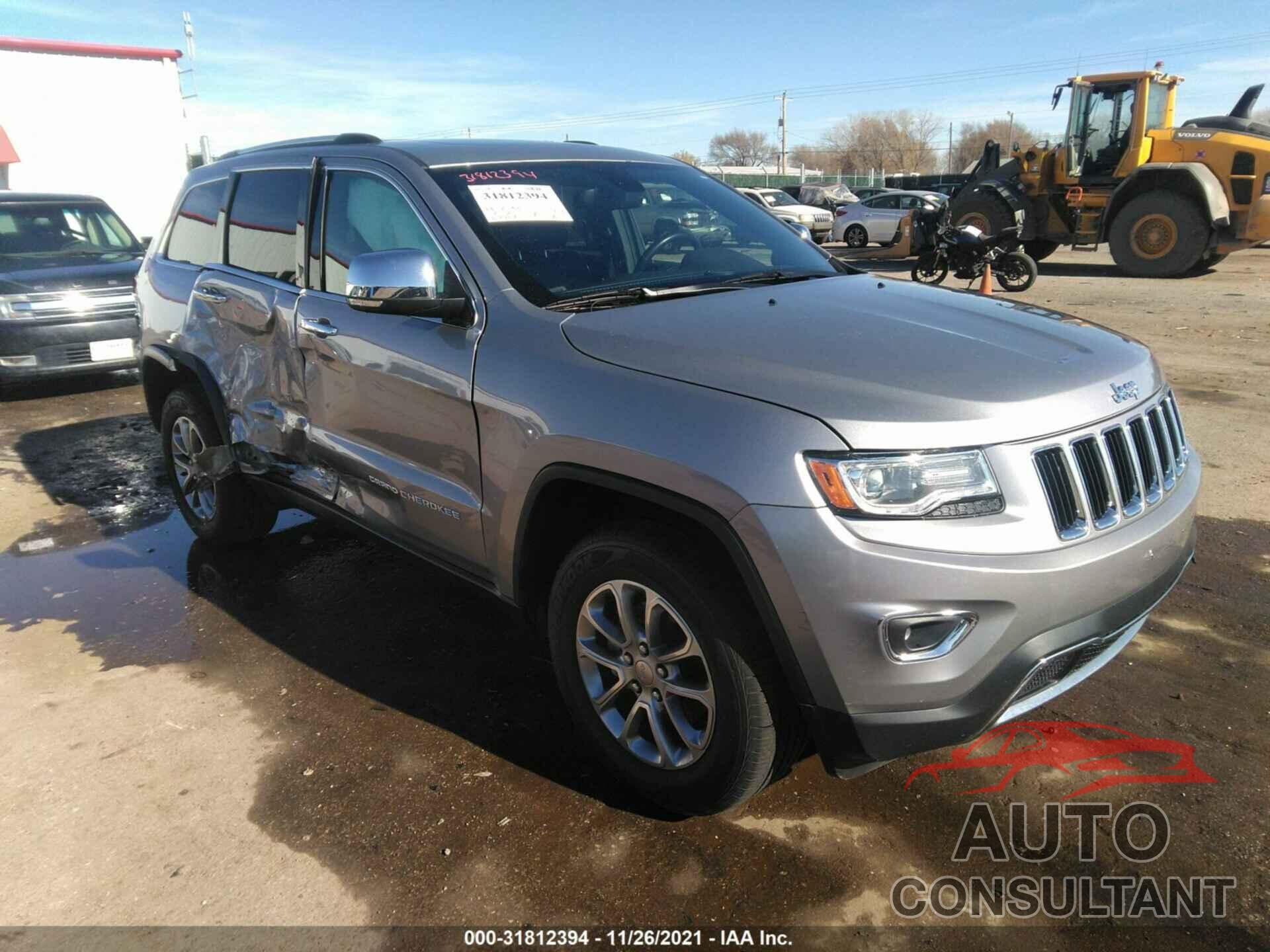 JEEP GRAND CHEROKEE 2016 - 1C4RJFBG3GC477970