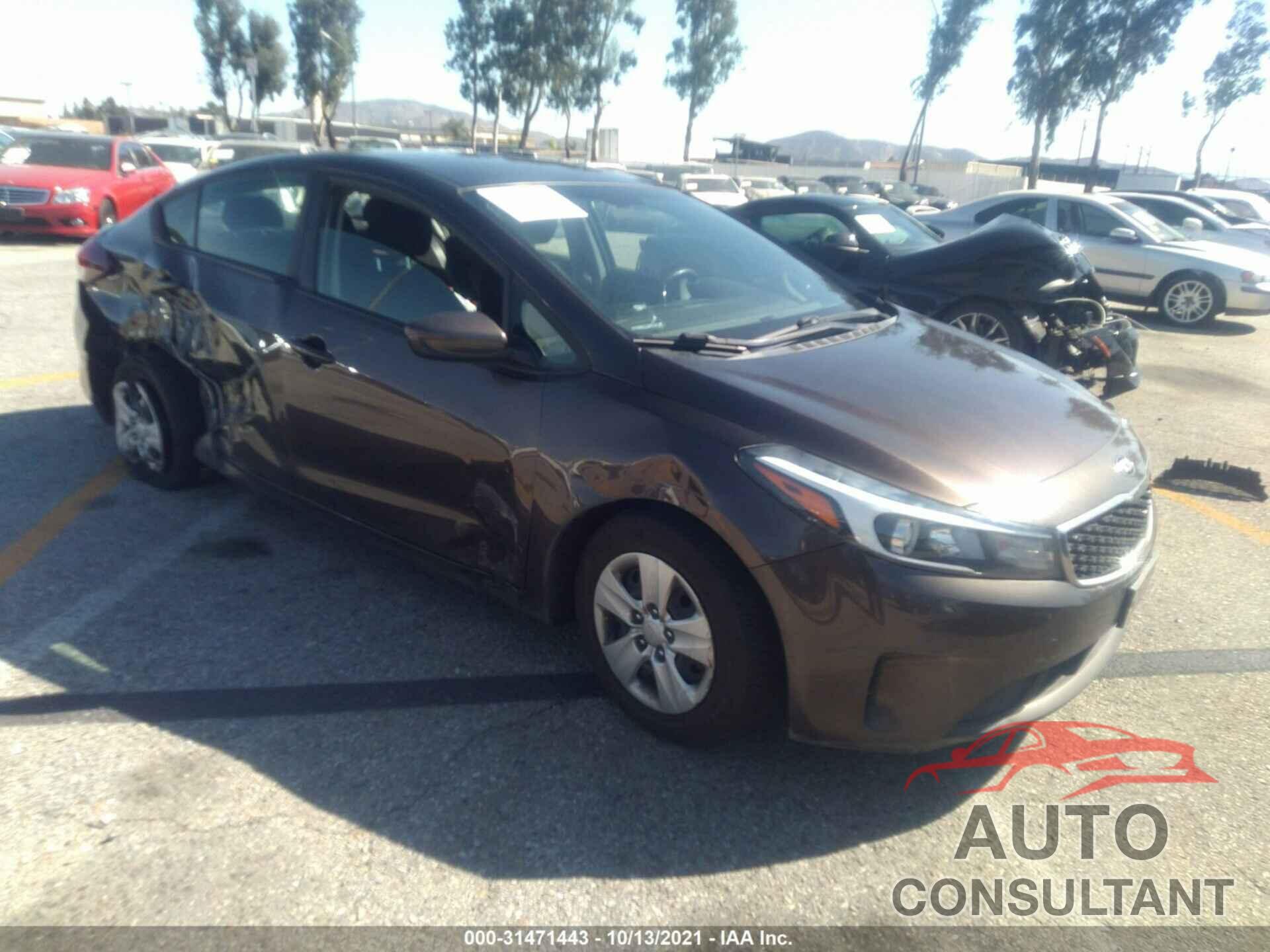 KIA FORTE 2018 - 3KPFK4A72JE214861