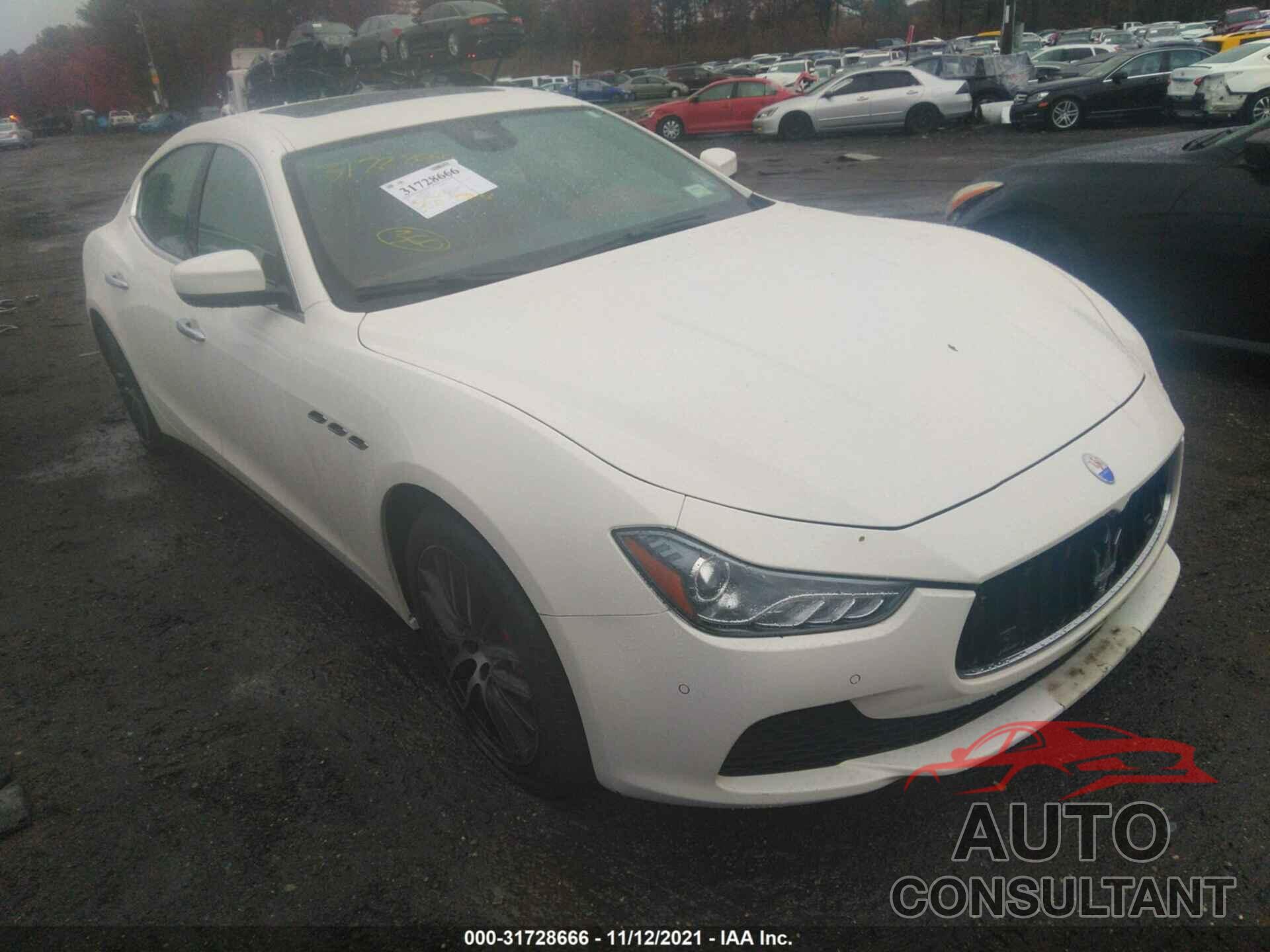 MASERATI GHIBLI 2017 - ZAM57RTL3H1224148