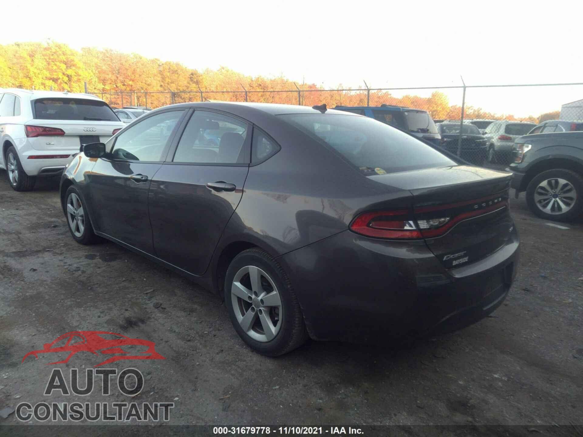 DODGE DART 2016 - 1C3CDFBB5GD564902