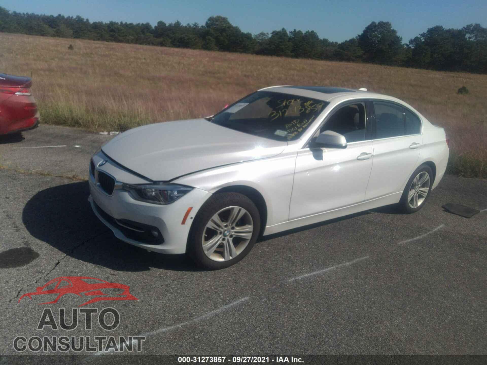 BMW 3 SERIES 2017 - WBA8D9C39HA005248