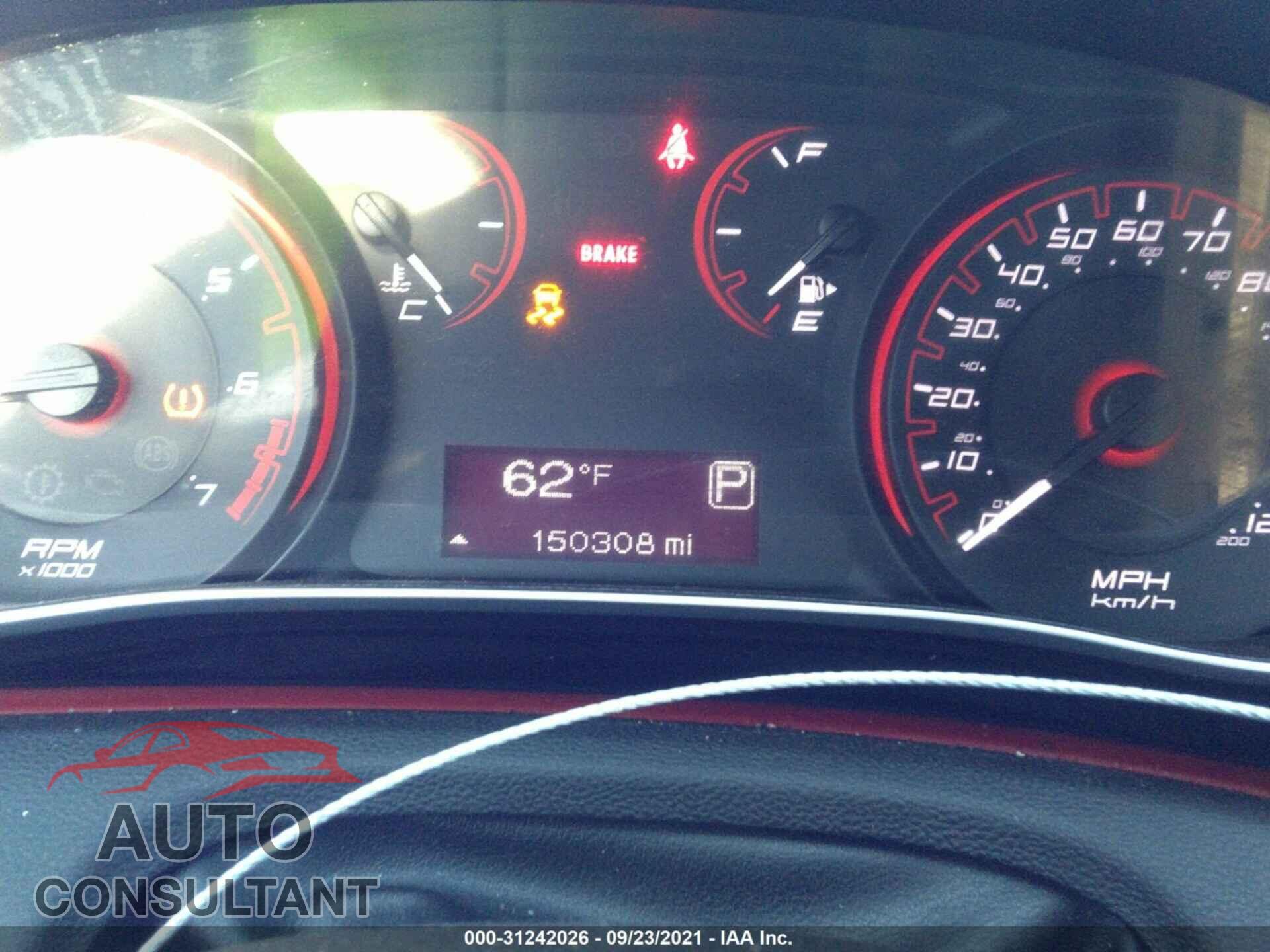 DODGE DART 2016 - 1C3CDFAA8GD578592