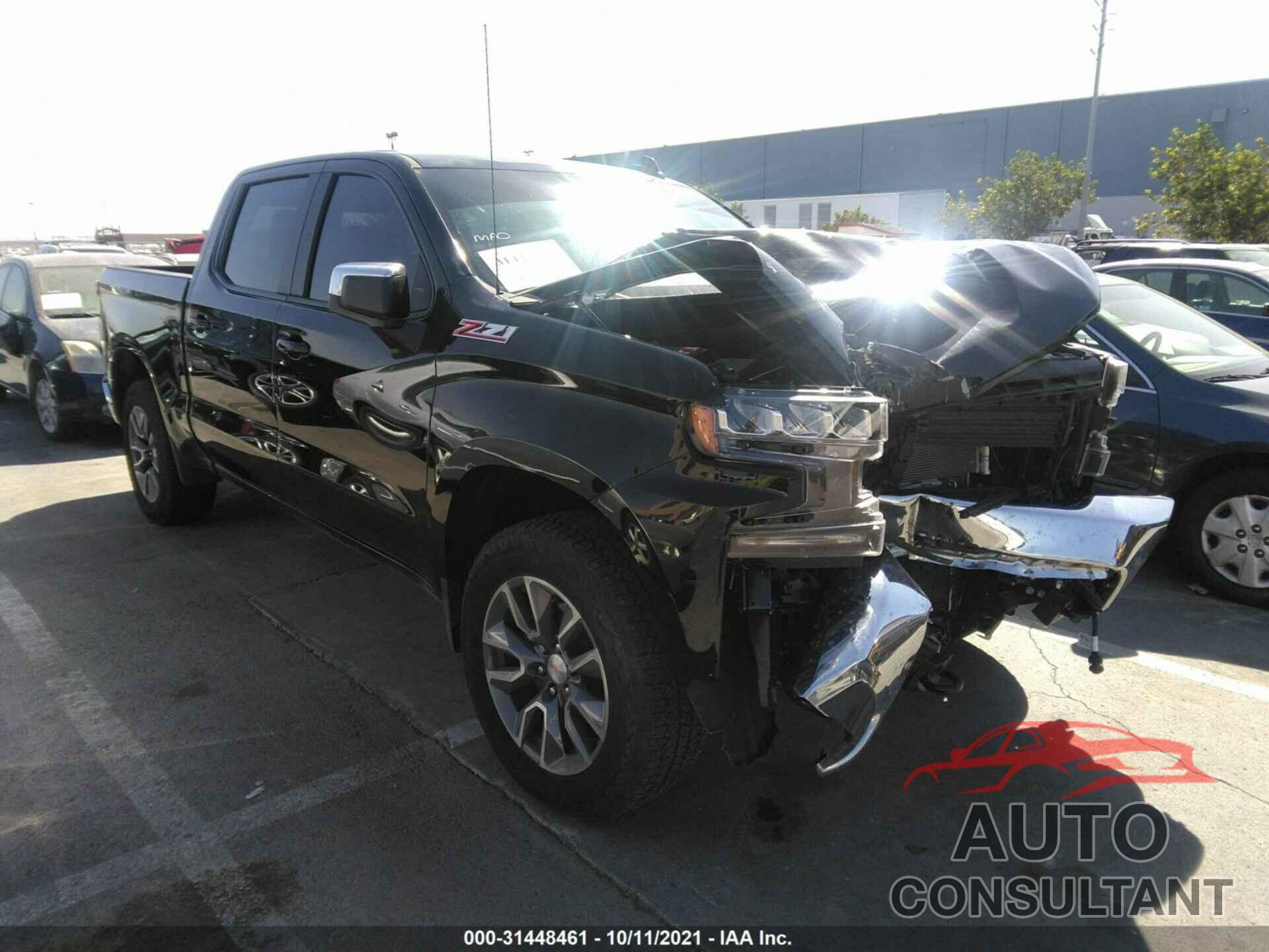 CHEVROLET SILVERADO 1500 2021 - 3GCUYDET6MG348472