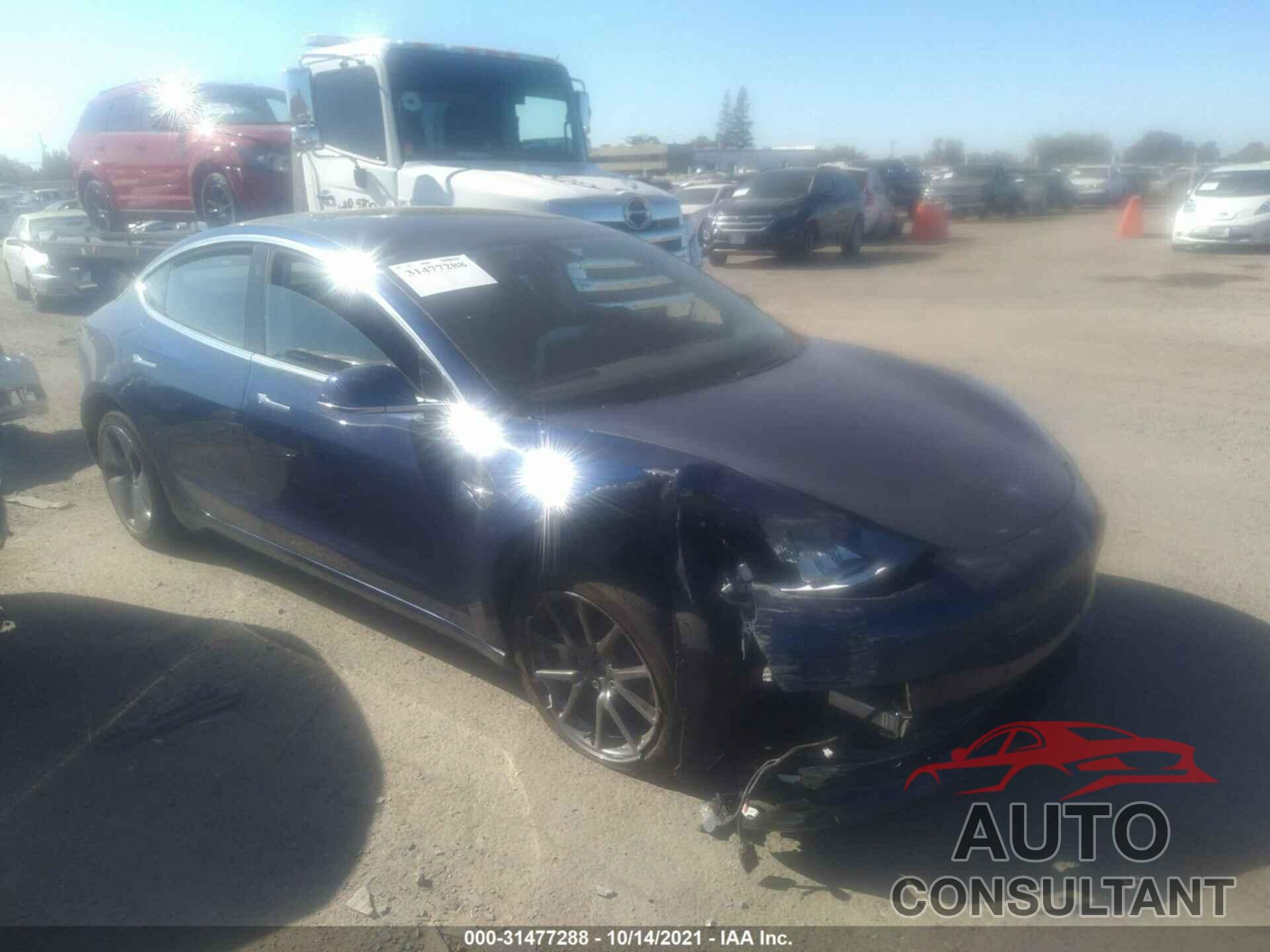 TESLA MODEL 3 2018 - 5YJ3E1EB9JF120185