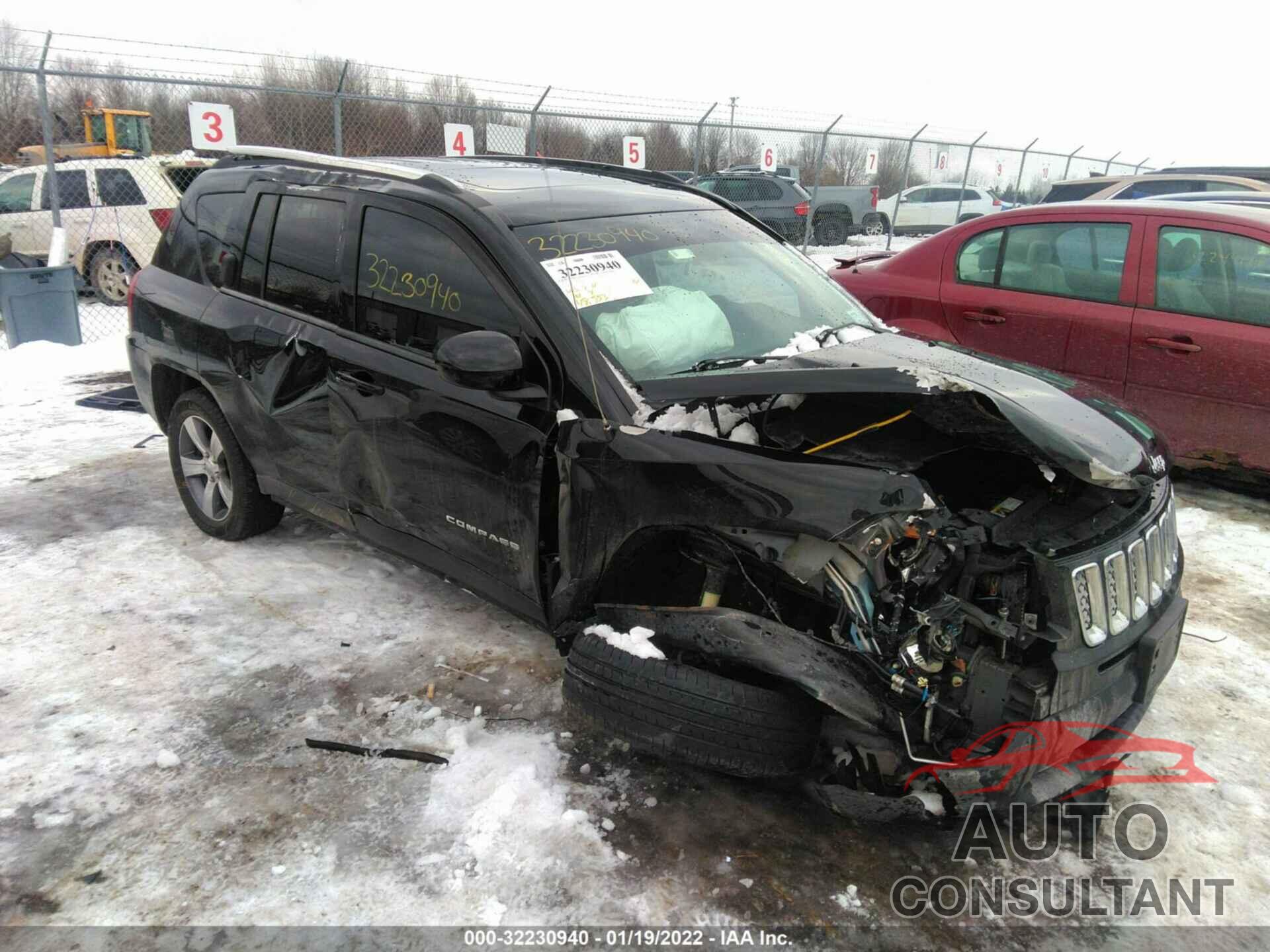 JEEP COMPASS 2017 - 1C4NJDEB9HD176473