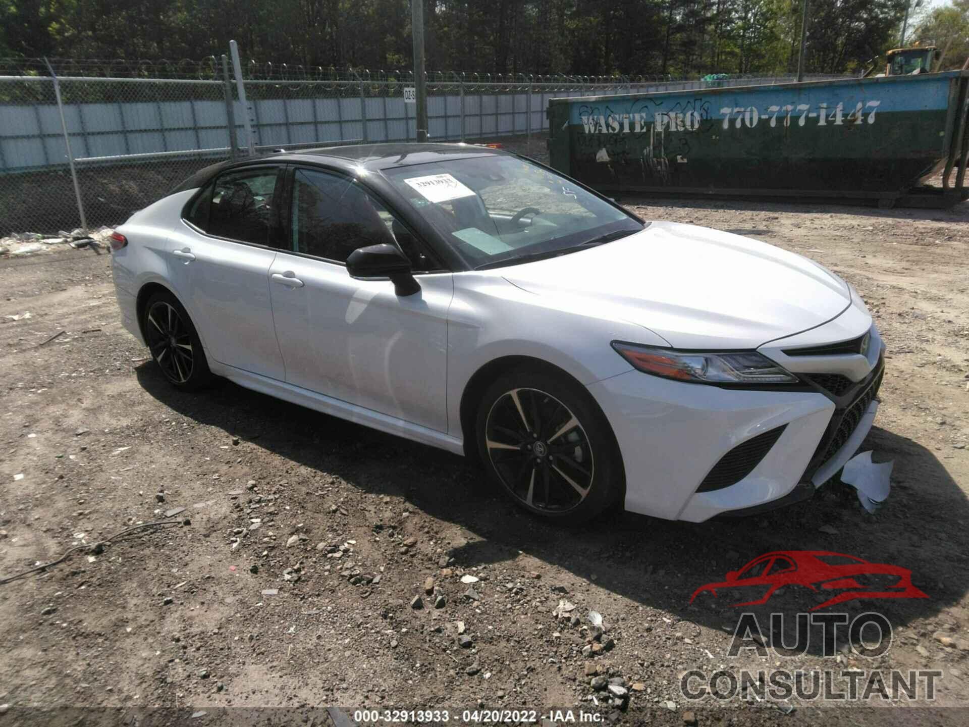 TOYOTA CAMRY 2019 - 4T1B61HK9KU284156