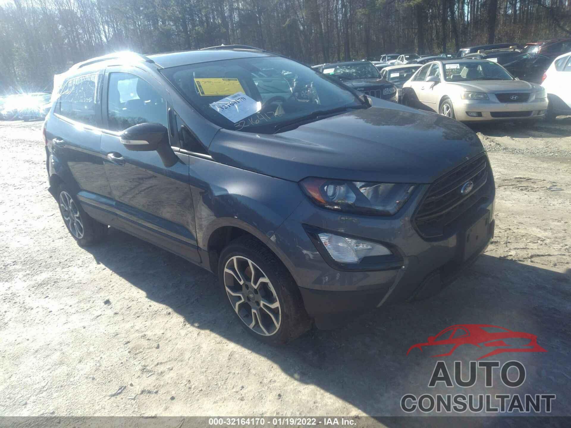 FORD ECOSPORT 2019 - MAJ6S3JL1KC304878