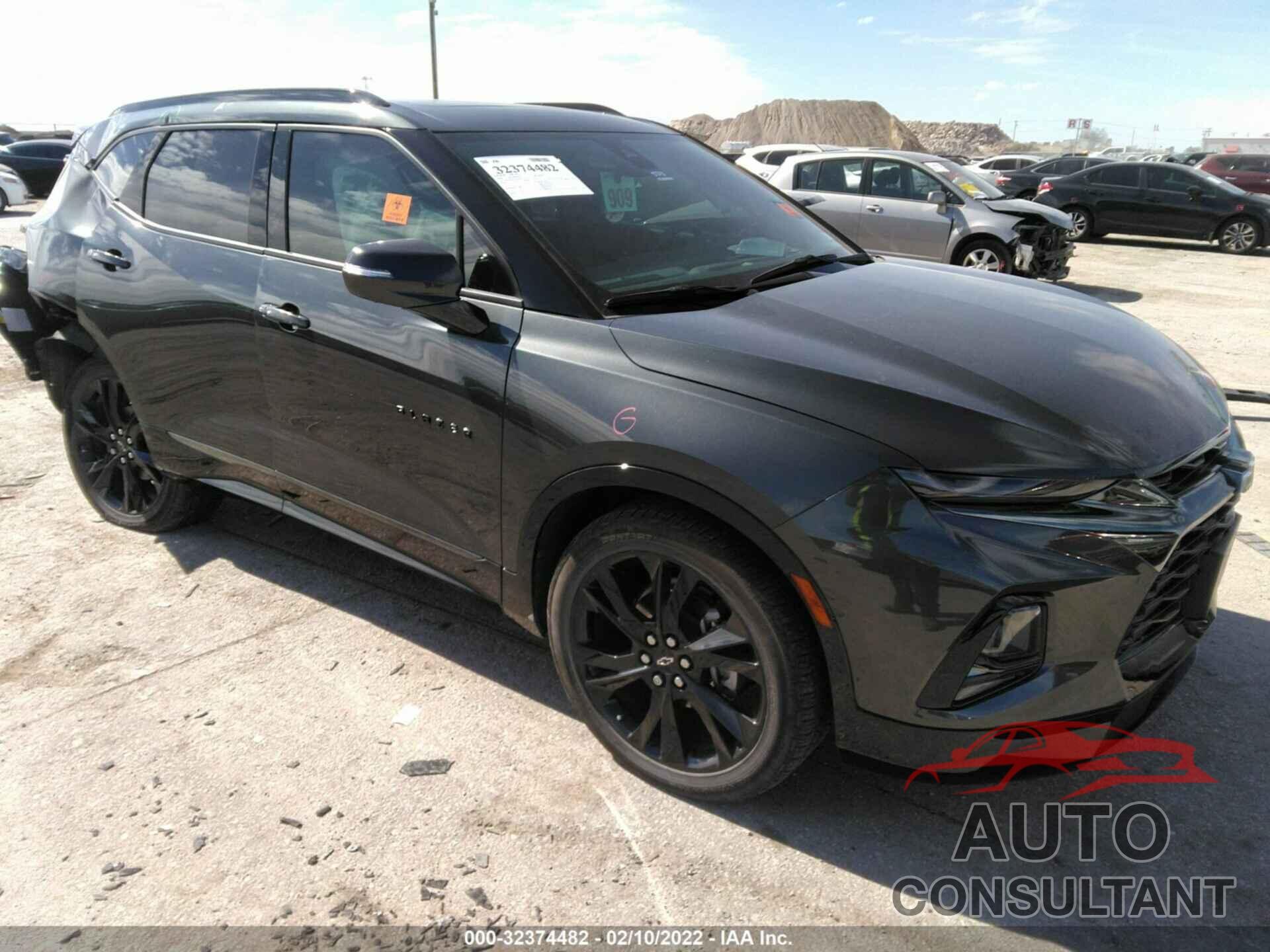 CHEVROLET BLAZER 2020 - 3GNKBERS4LS666416