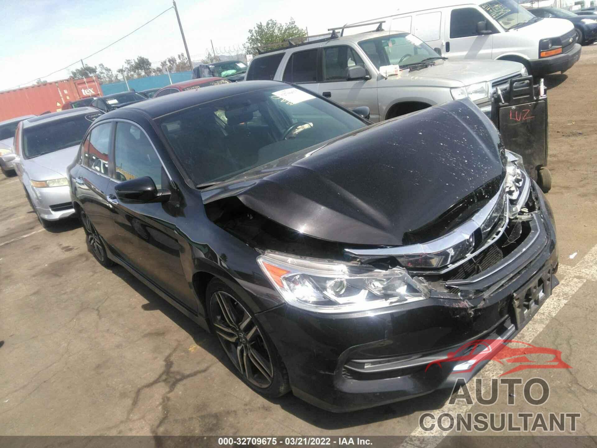 HONDA ACCORD SEDAN 2017 - 1HGCR2F55HA058744