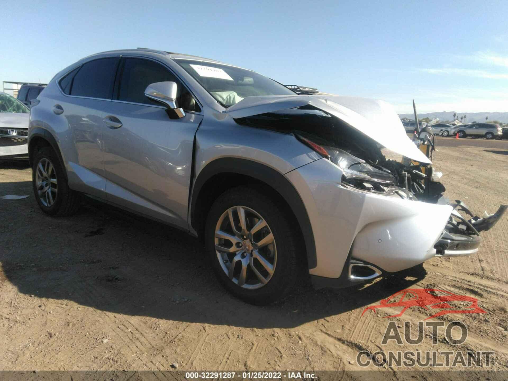 LEXUS NX 200T 2016 - JTJYARBZ9G2047670