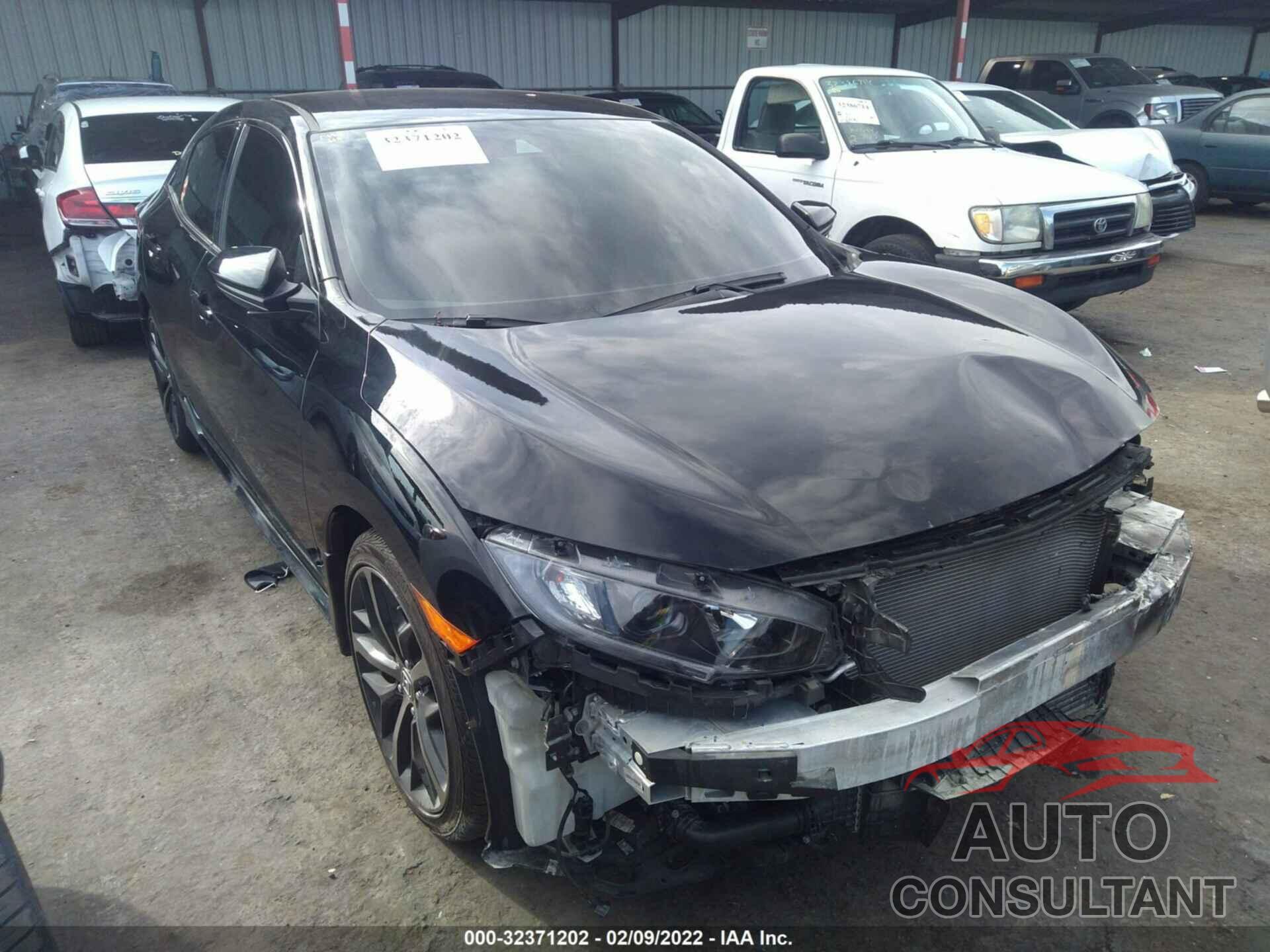HONDA CIVIC HATCHBACK 2020 - SHHFK7G43LU221019