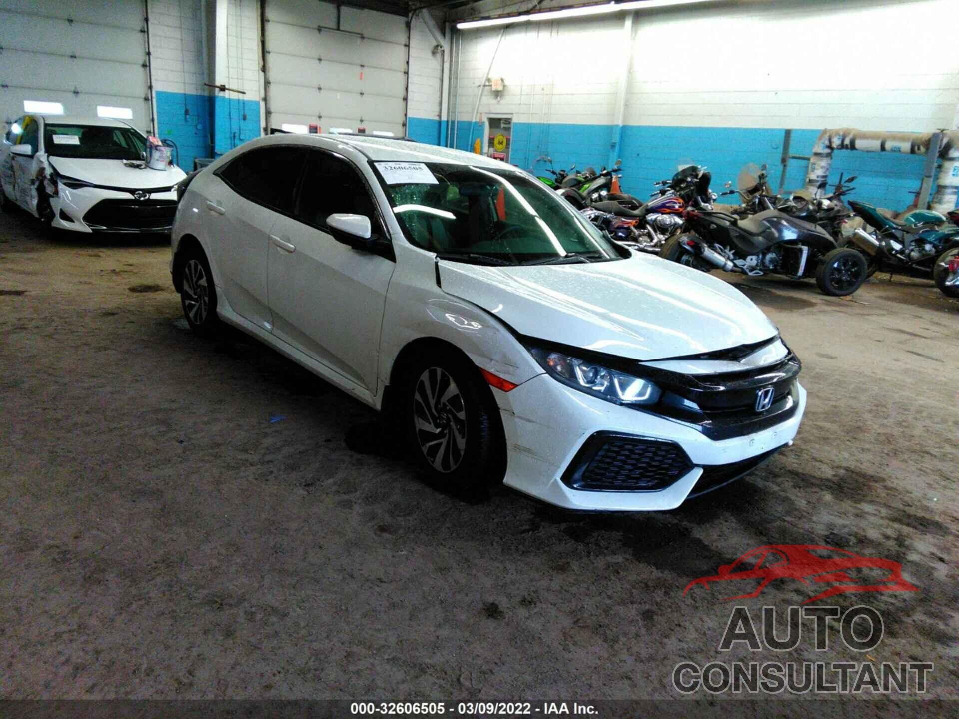 HONDA CIVIC HATCHBACK 2018 - SHHFK7H29JU426385