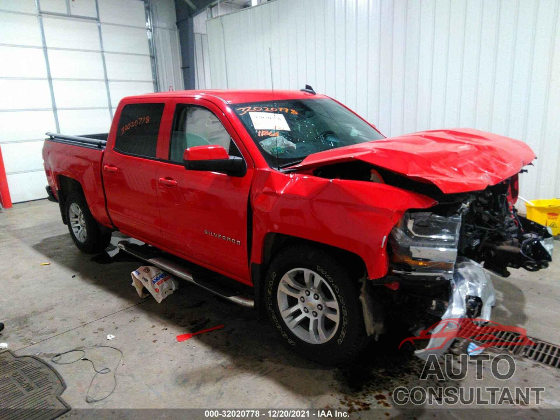 CHEVROLET SILVERADO 1500 2017 - 3GCUKRECXHG497620