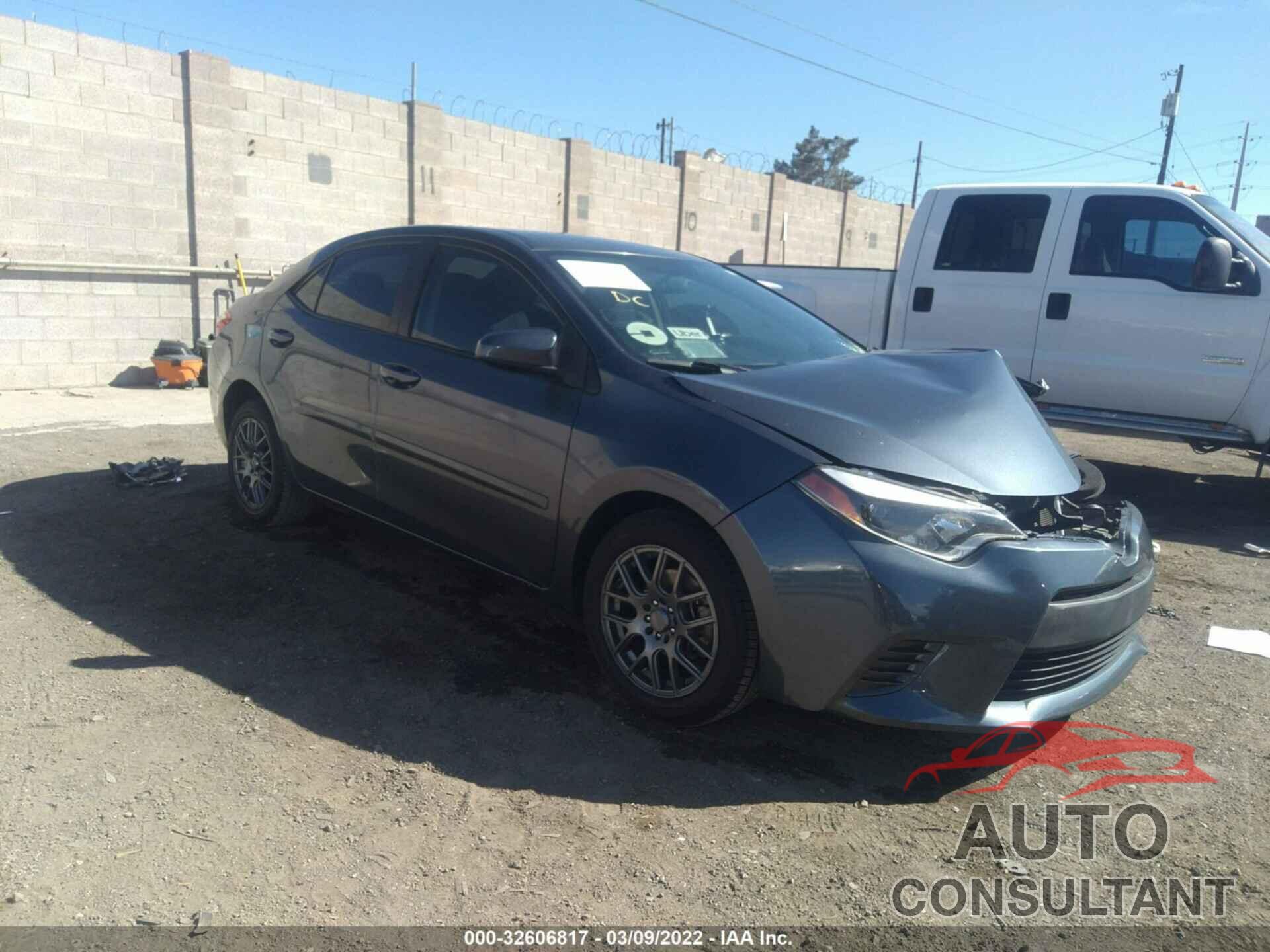 TOYOTA COROLLA 2016 - 2T1BURHE5GC643493