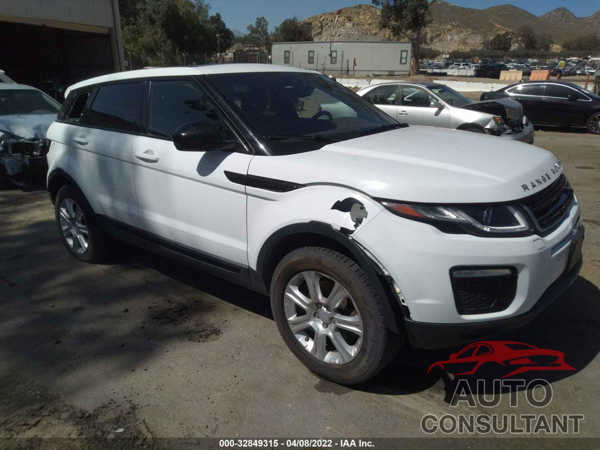 LAND ROVER RANGE ROVER EVOQUE 2018 - SALVP2RX3JH270123