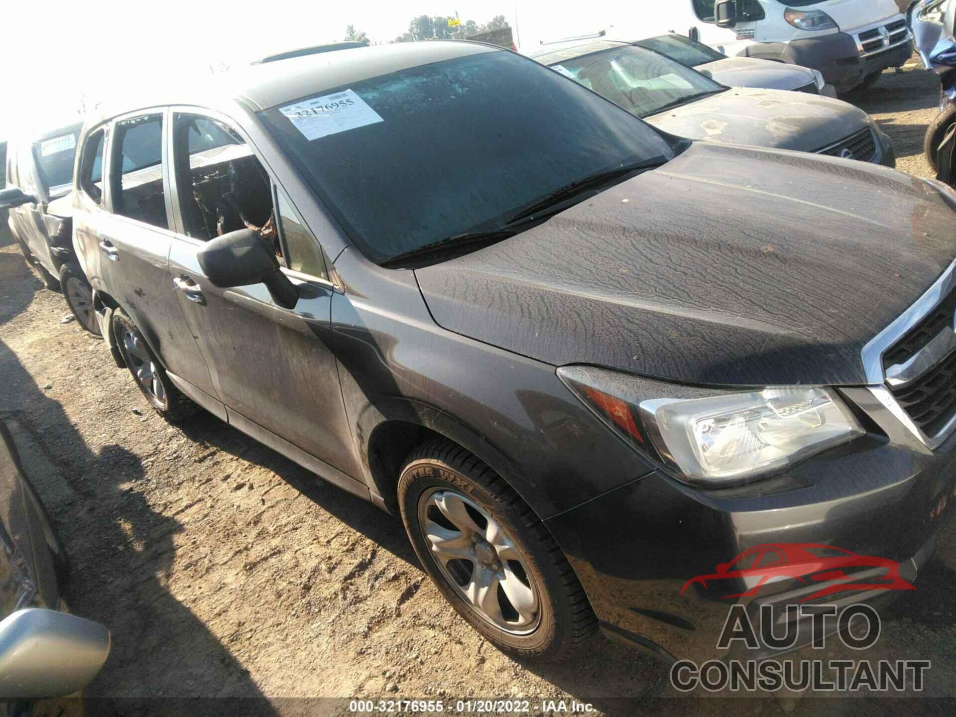 SUBARU FORESTER 2018 - JF2SJAAC2JG586974
