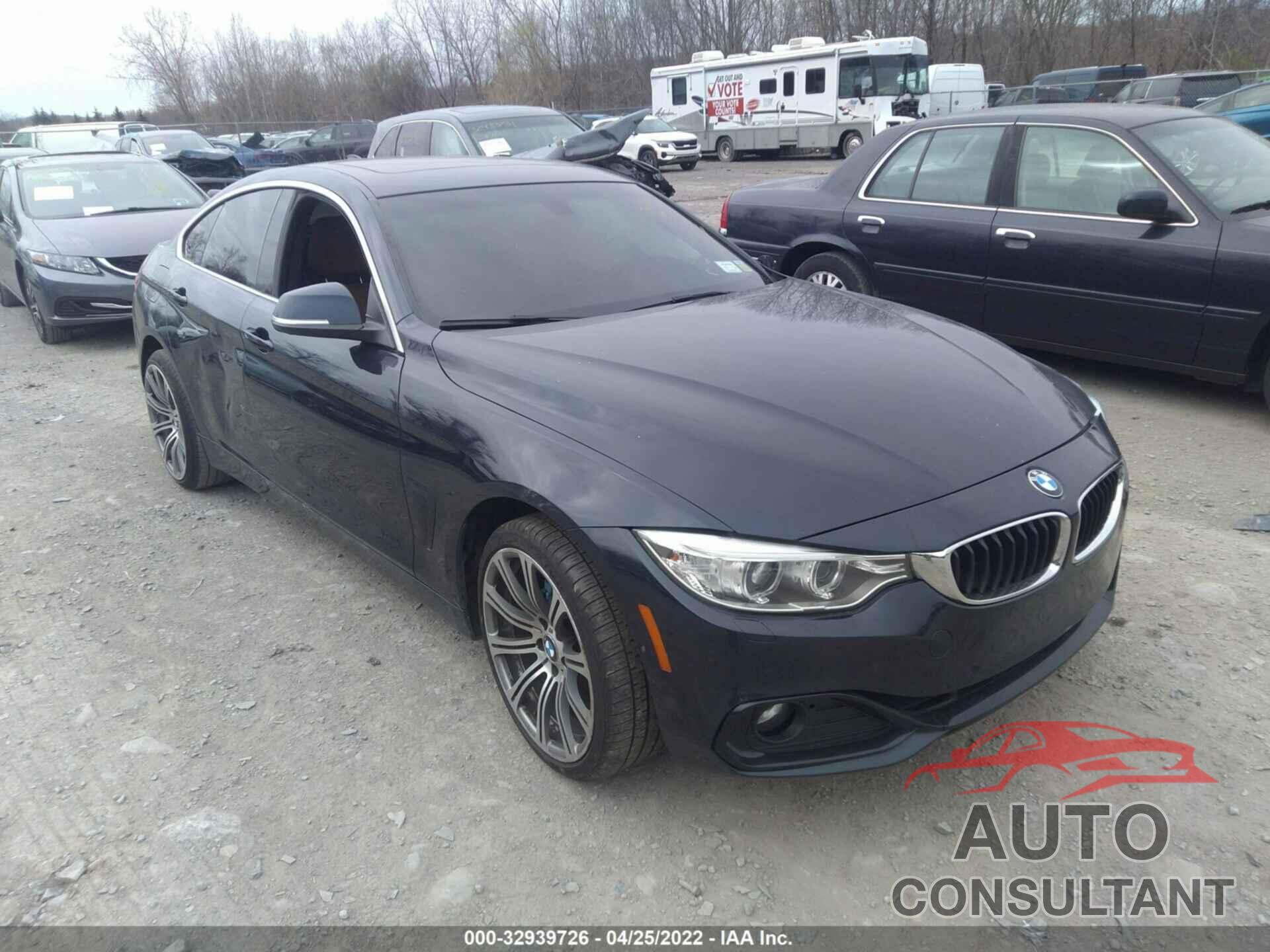 BMW 4 SERIES 2017 - WBA4F9C51HG791778