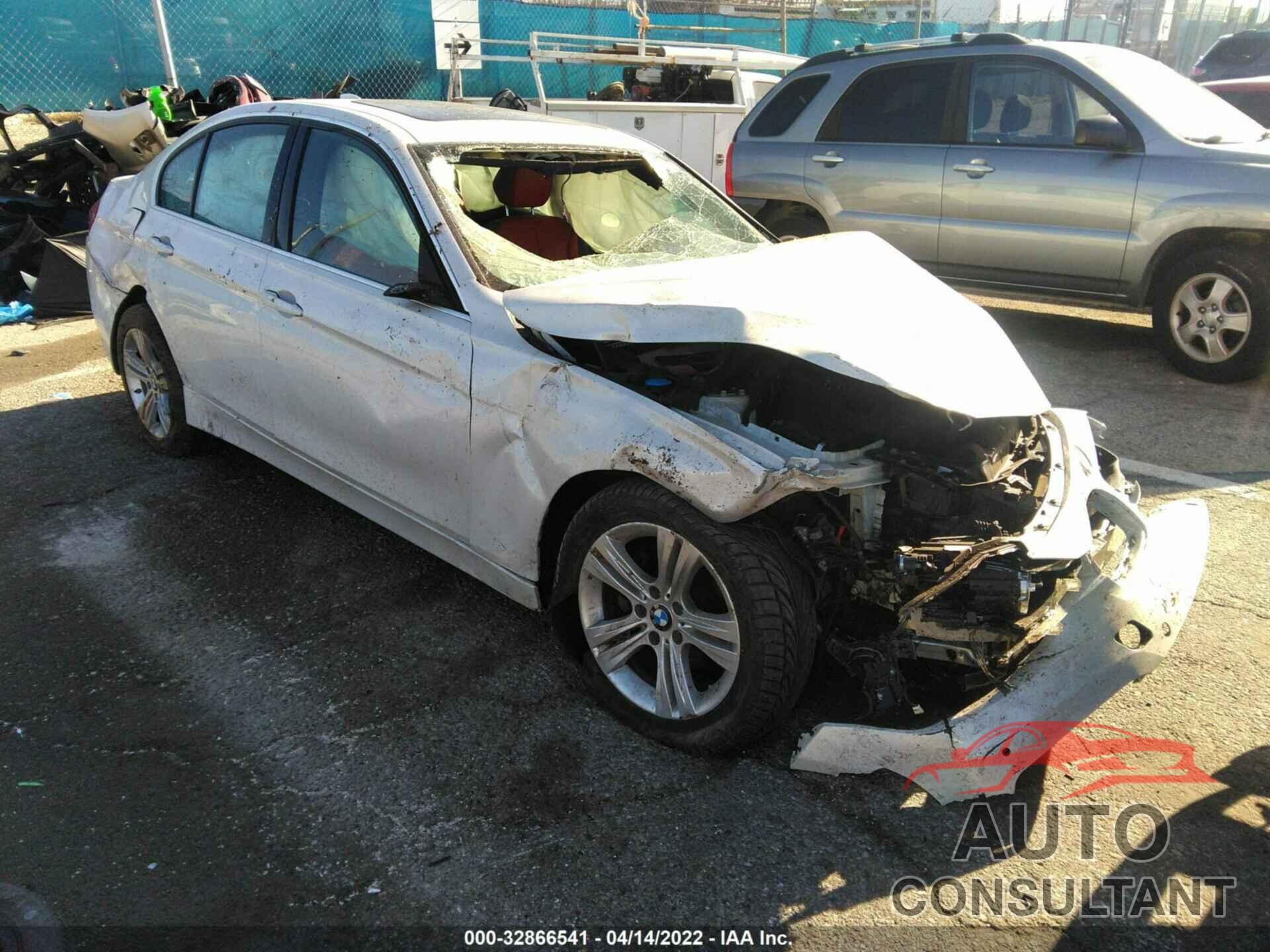 BMW 3 SERIES 2017 - WBA8D9G37HNU61512