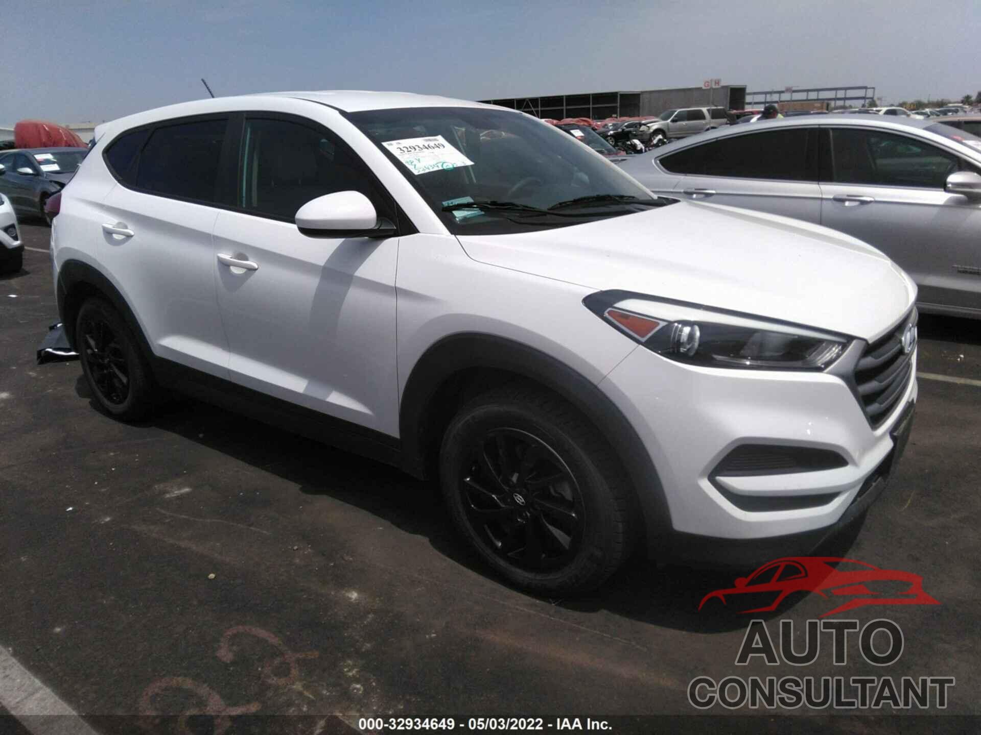 HYUNDAI TUCSON 2017 - KM8J23A44HU488368
