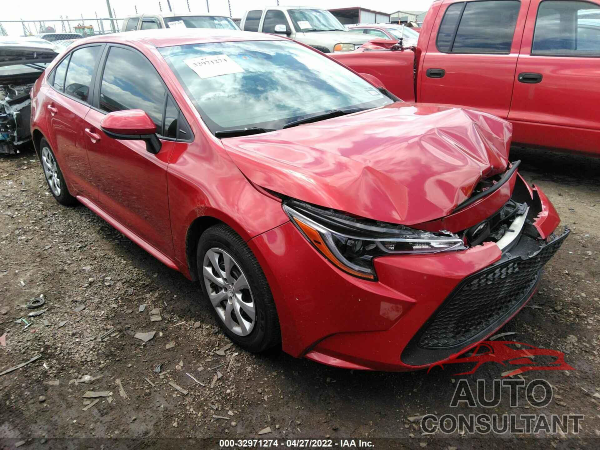 TOYOTA COROLLA 2020 - 5YFEPRAE7LP141139