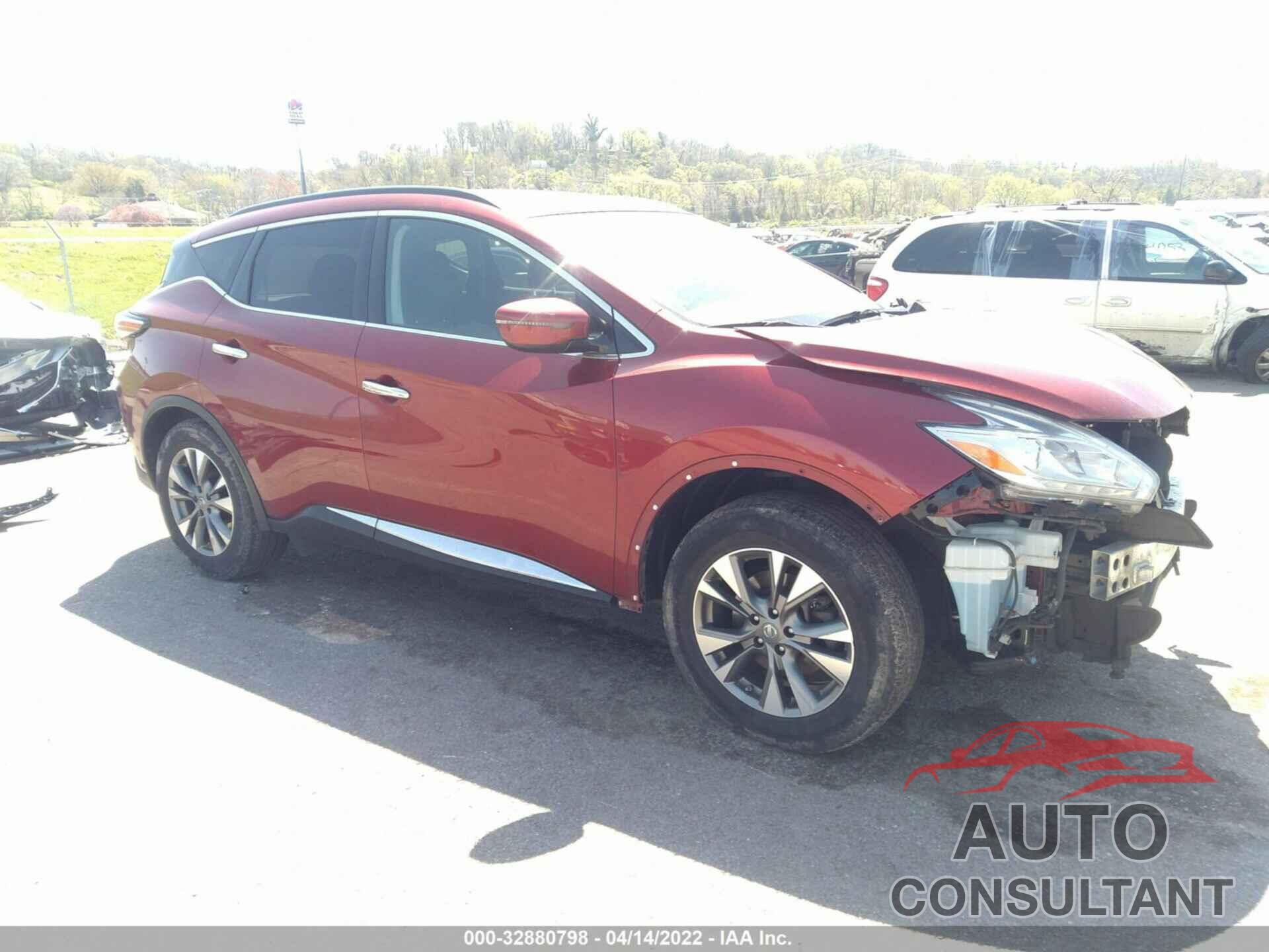 NISSAN MURANO 2017 - 5N1AZ2MH8HN152124