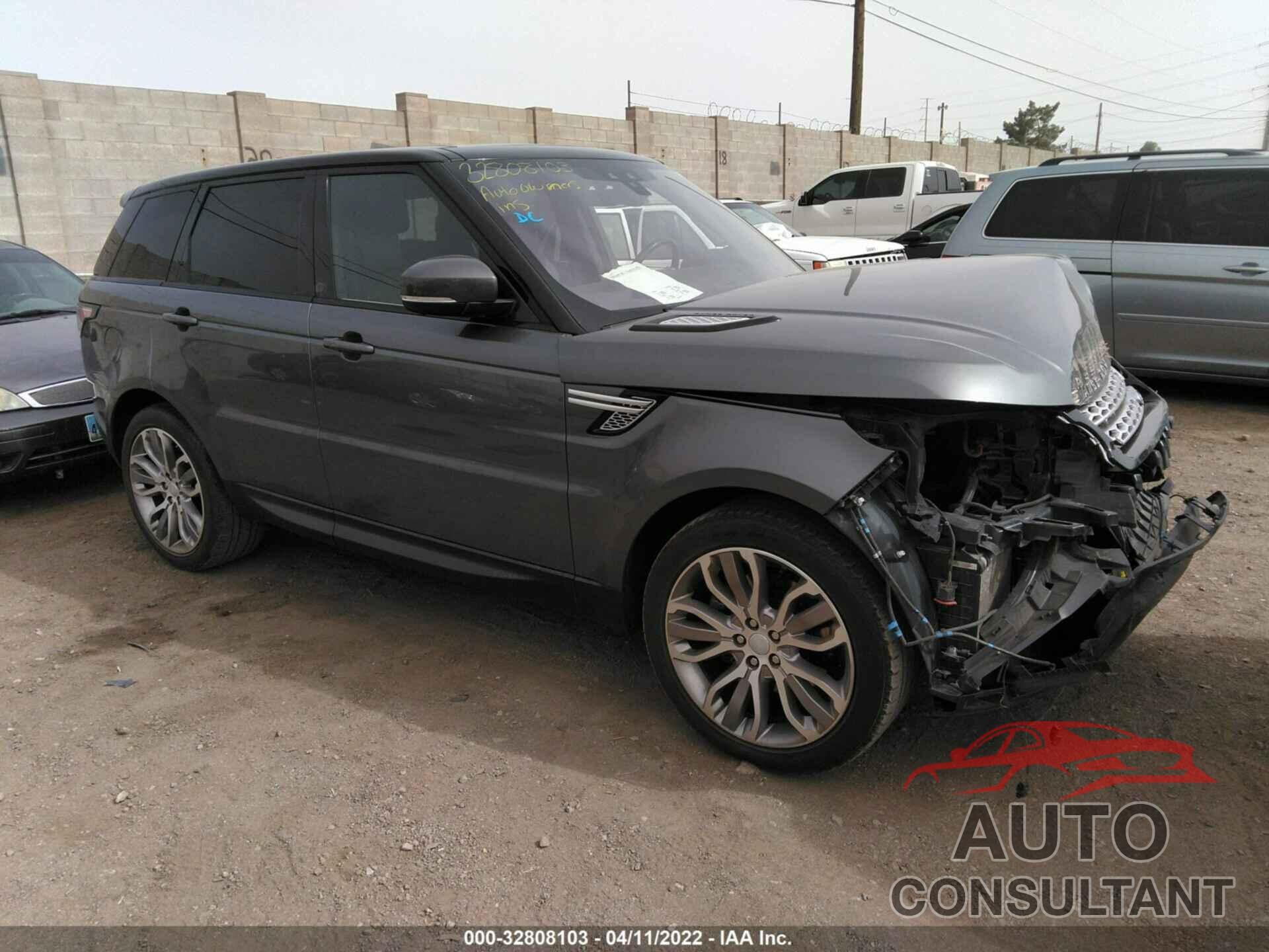 LAND ROVER RANGE ROVER SPORT 2017 - SALWR2FKXHA151883