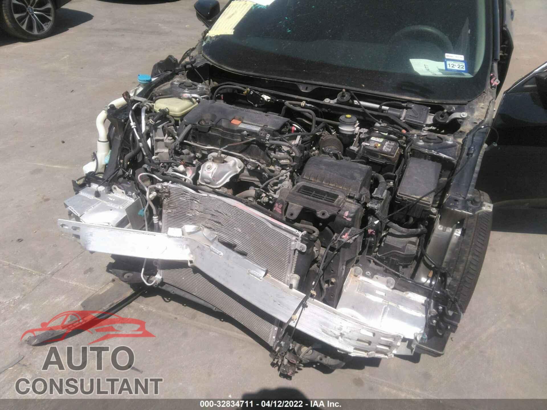 HONDA CIVIC SEDAN 2017 - 19XFC2F74HE032809