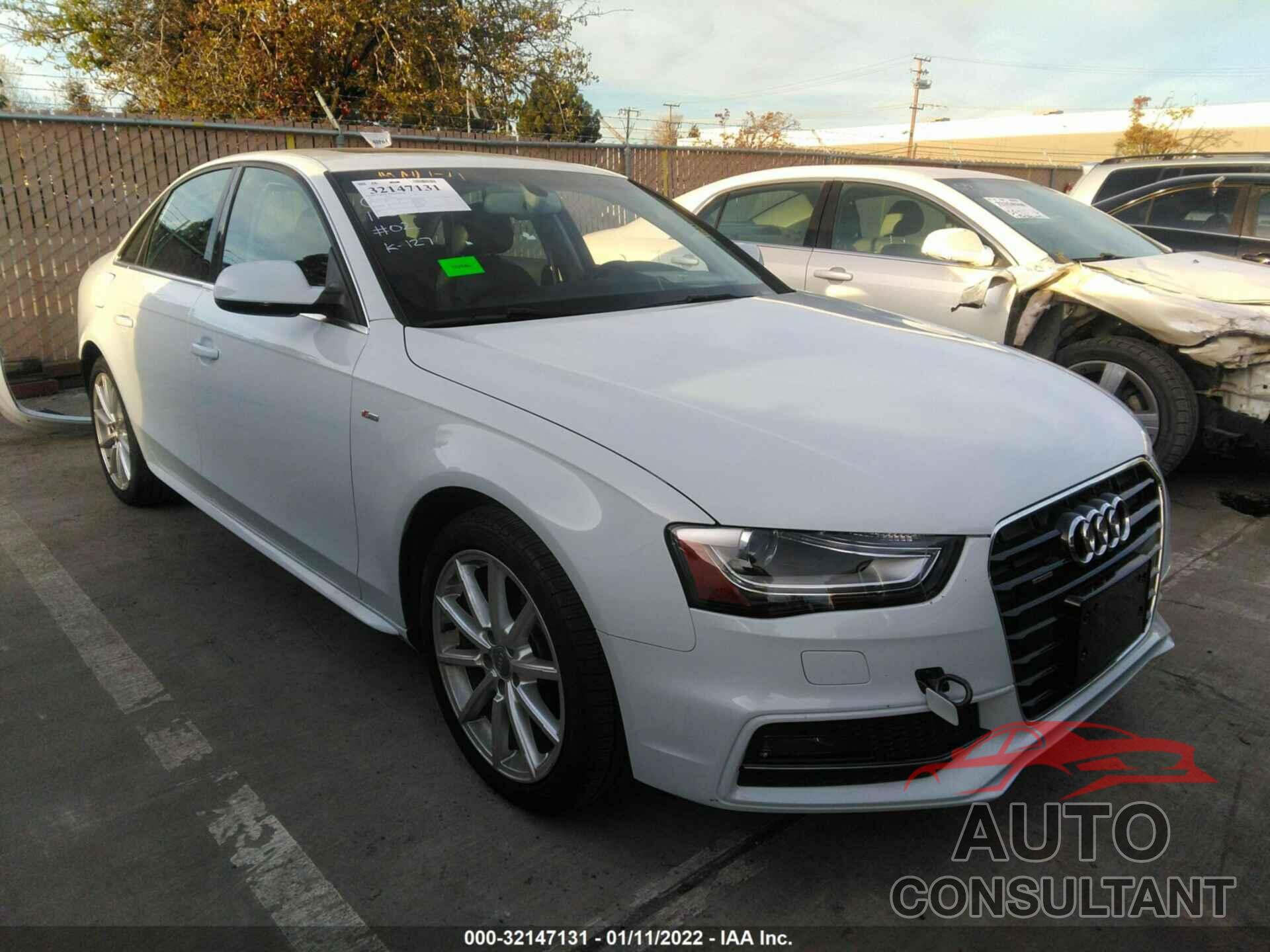 AUDI A4 2016 - WAUFFAFL2GA009574