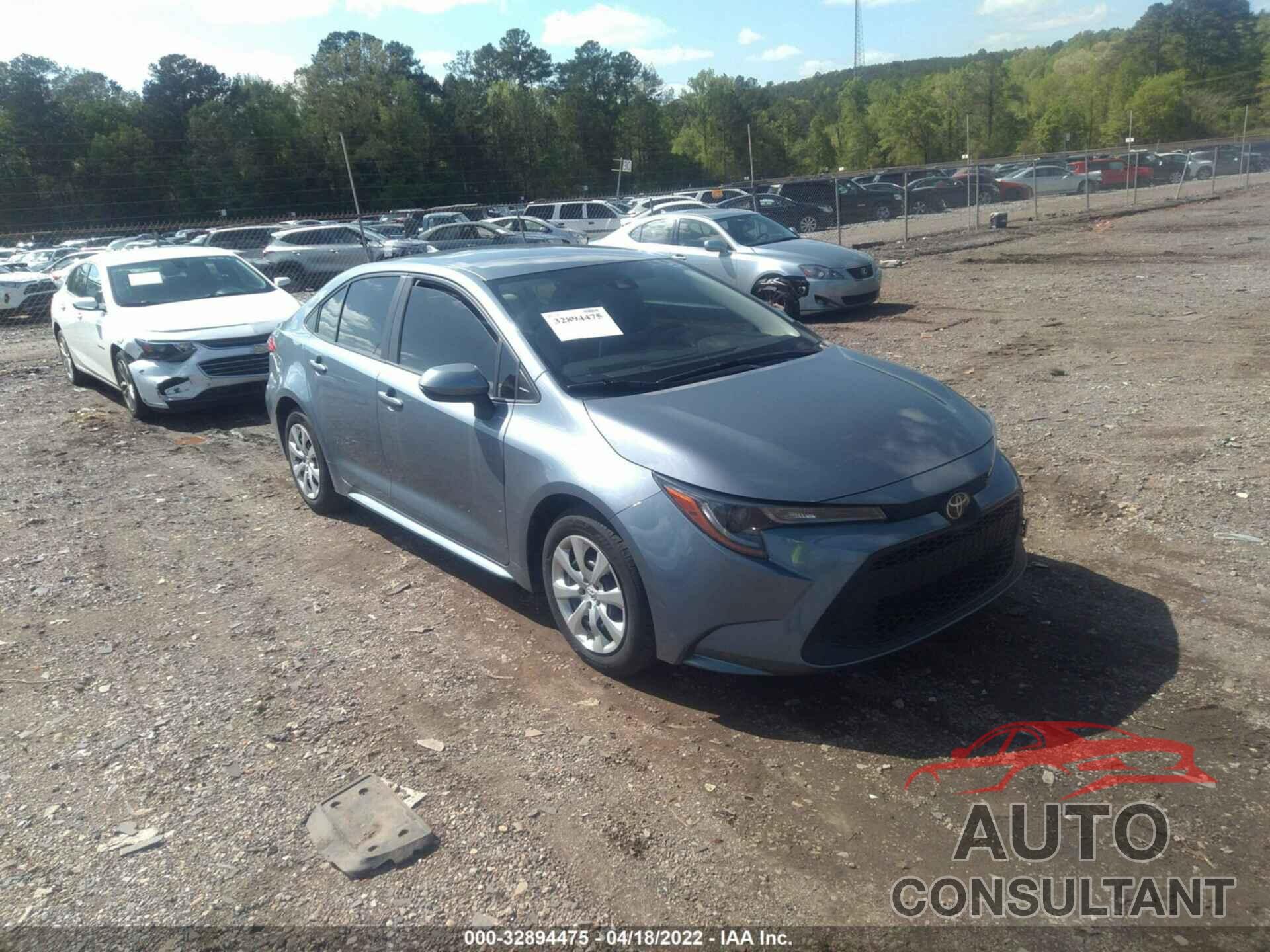TOYOTA COROLLA 2020 - JTDEPRAE9LJ021279