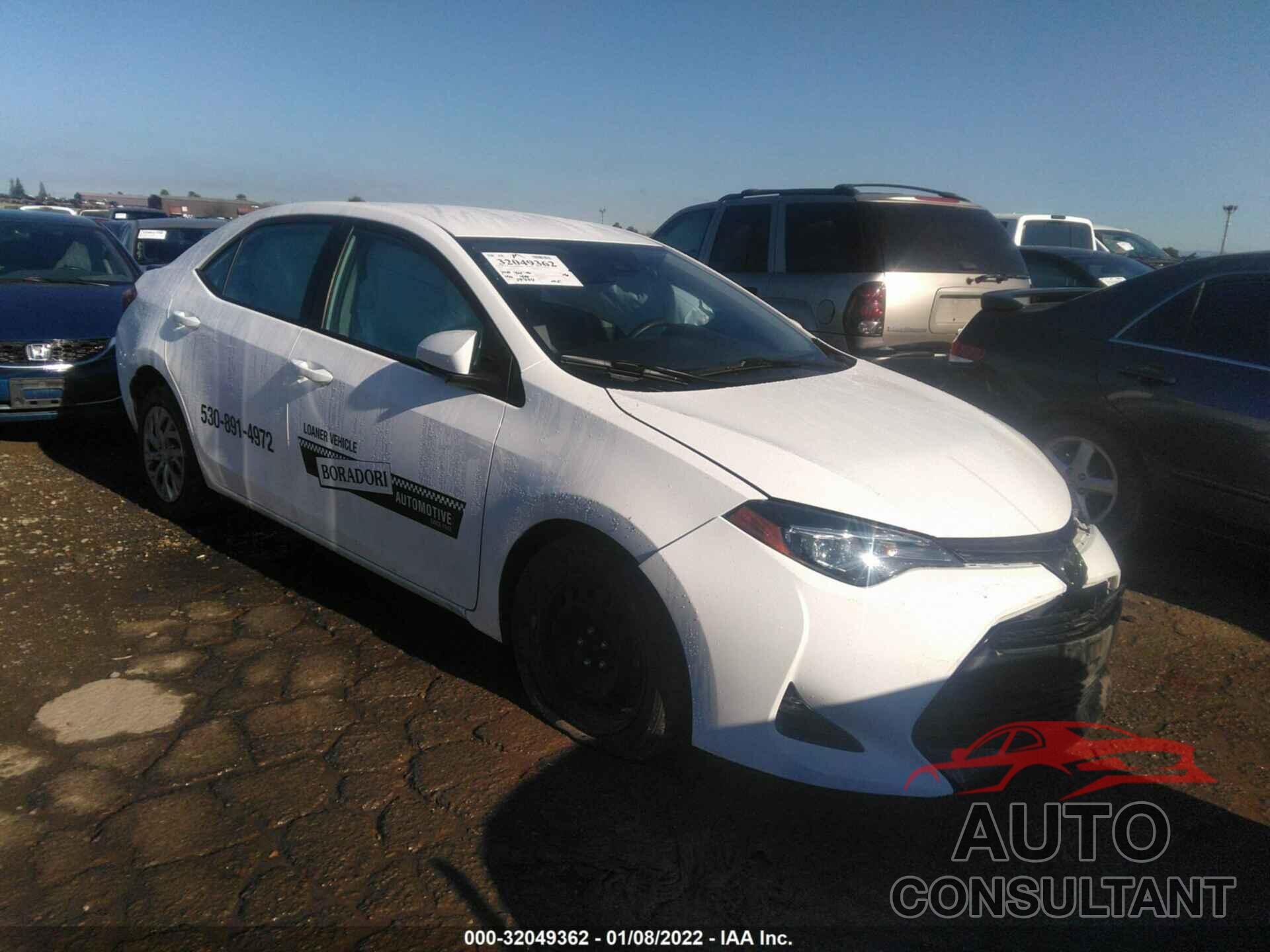 TOYOTA COROLLA 2019 - 2T1BURHE3KC192704