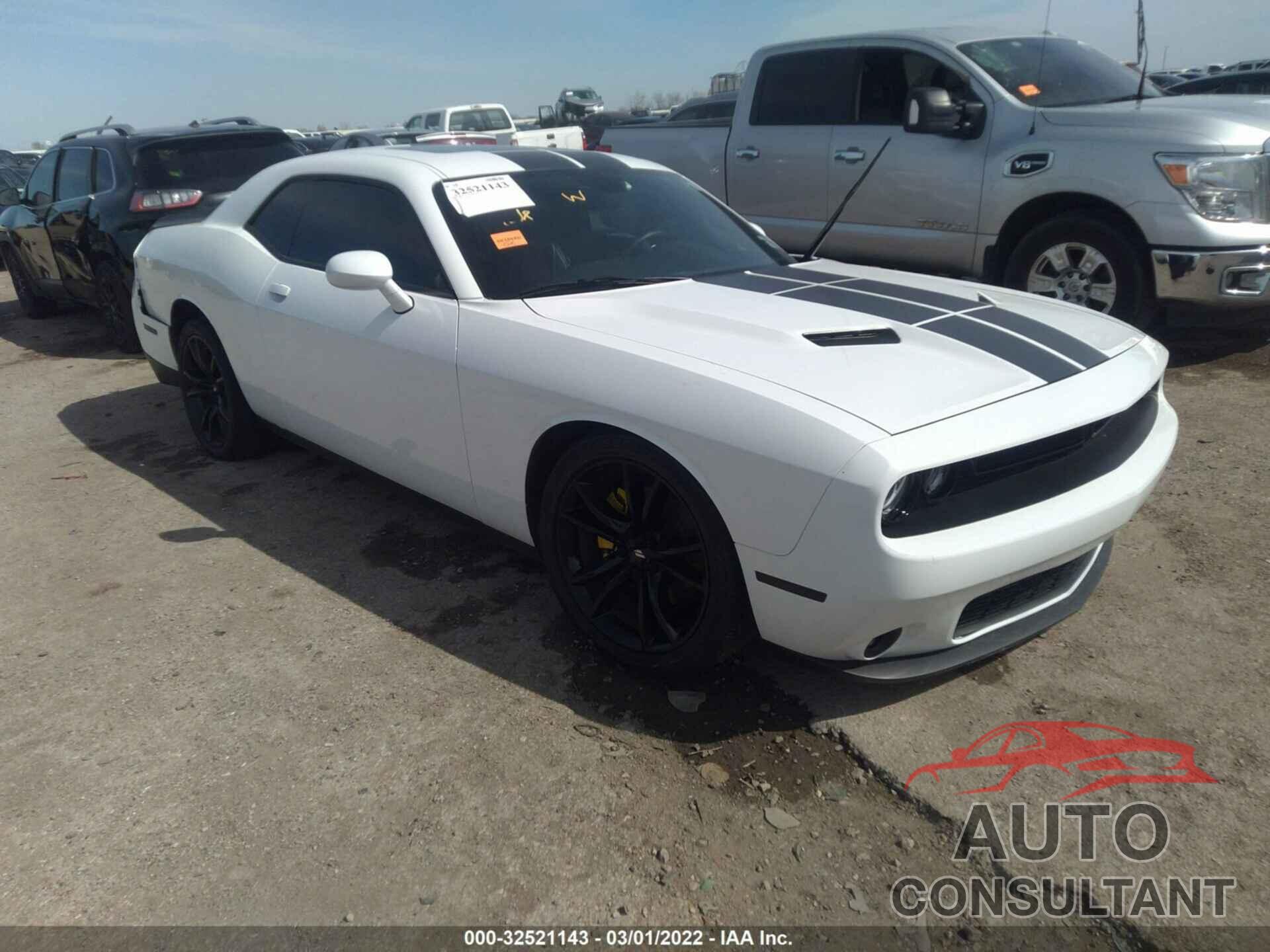 DODGE CHALLENGER 2017 - 2C3CDZAG3HH651989