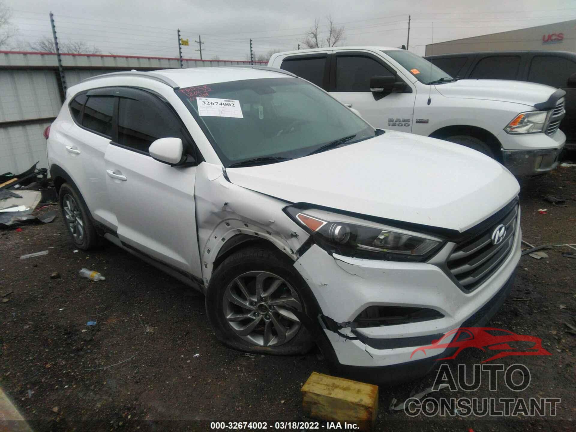 HYUNDAI TUCSON 2018 - KM8J3CA41JU771295
