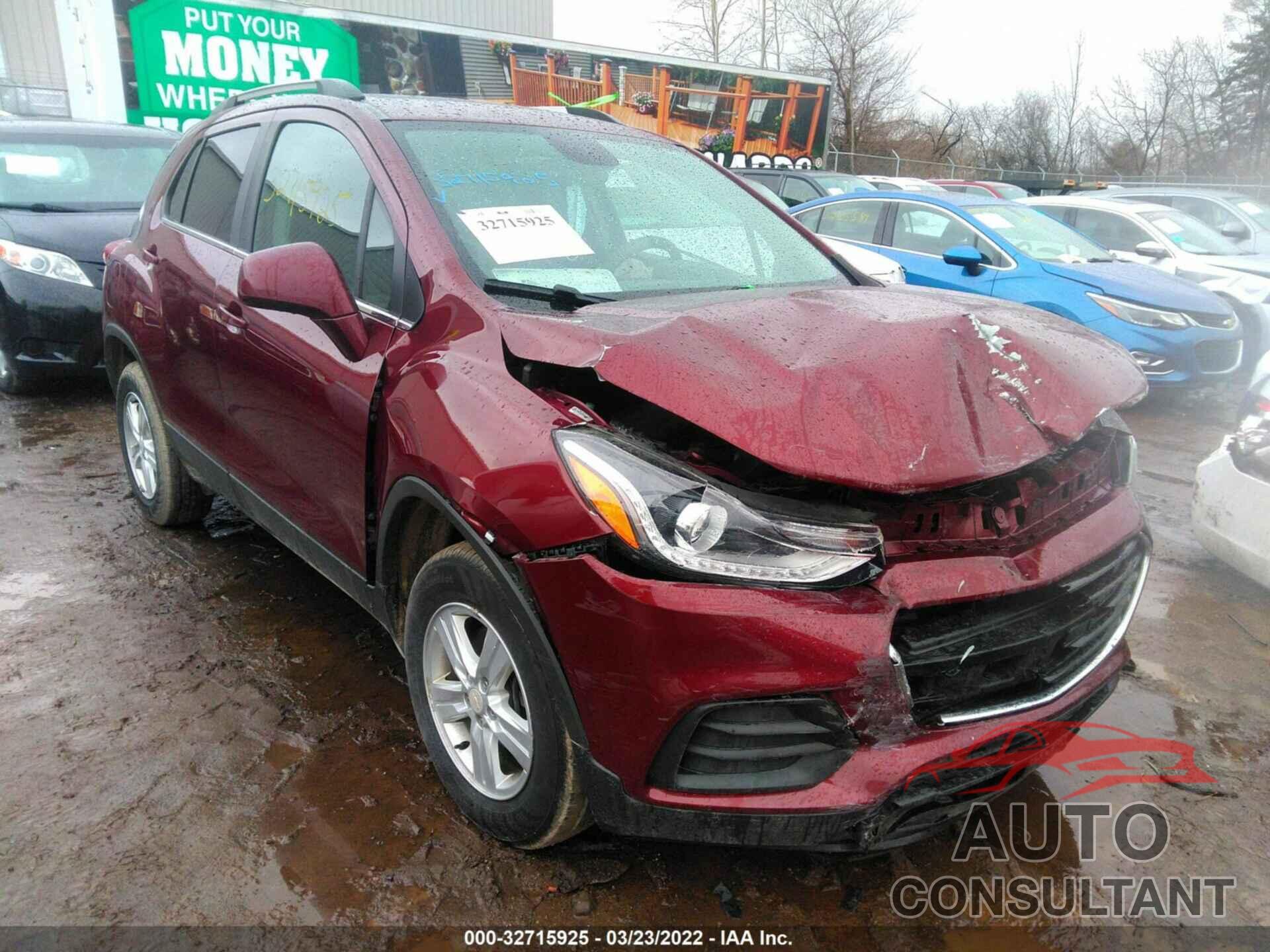 CHEVROLET TRAX 2017 - 3GNCJPSB7HL162196