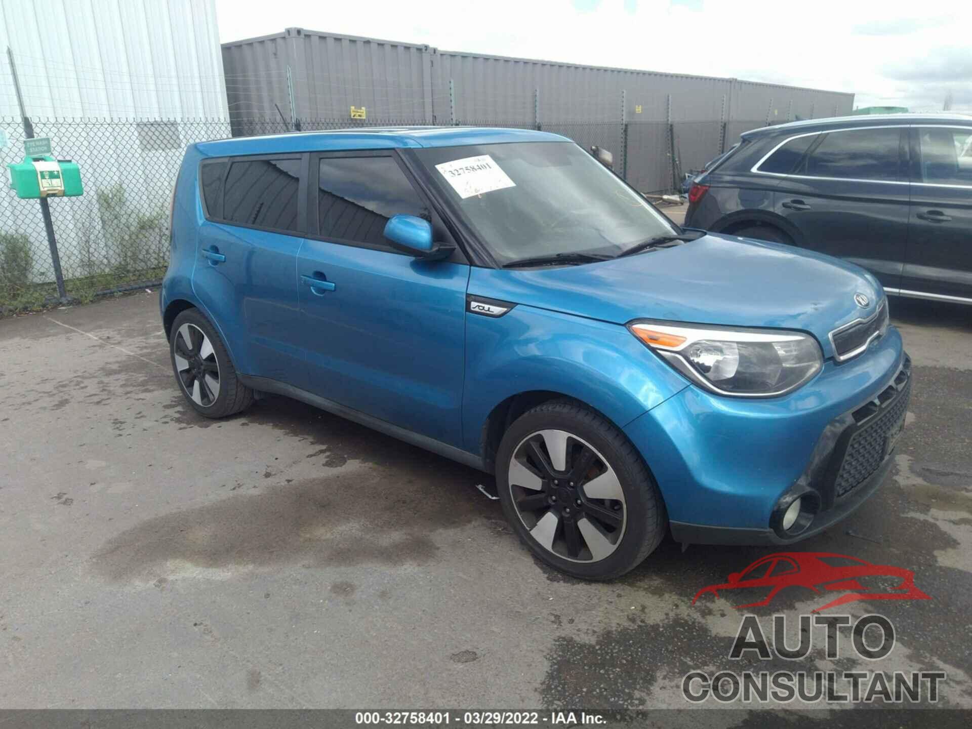 KIA SOUL 2016 - KNDJP3A59G7355715