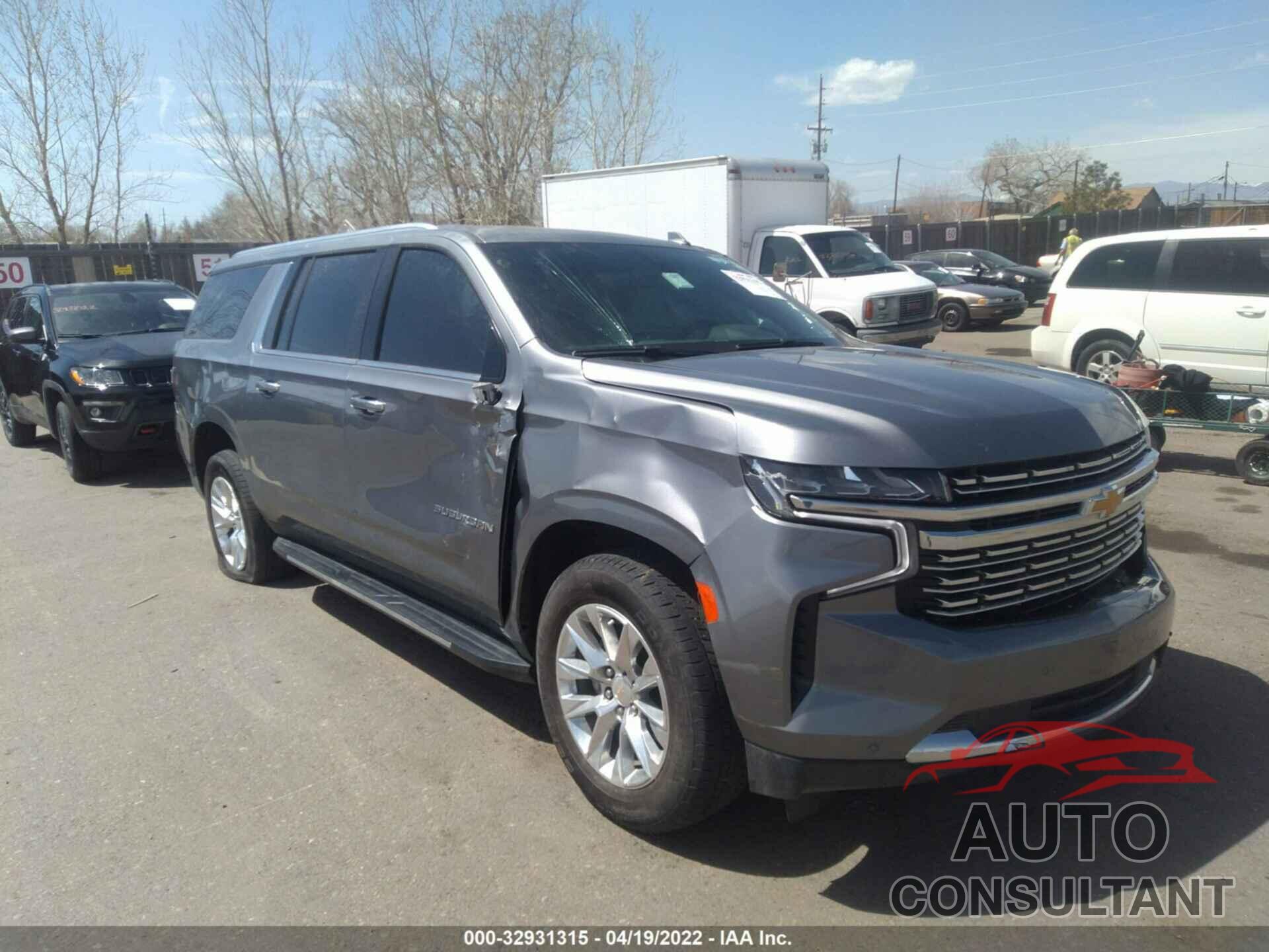 CHEVROLET SUBURBAN 2021 - 1GNSCFKD8MR280858