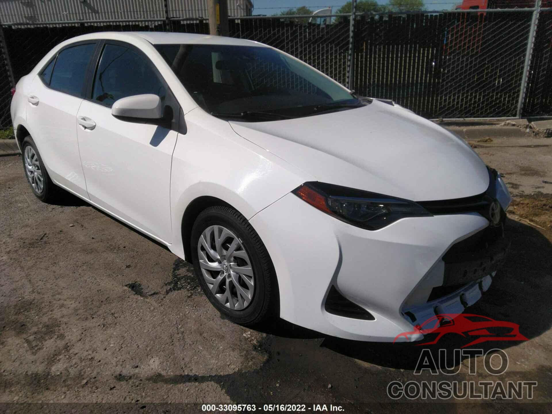 TOYOTA COROLLA 2018 - 2T1BURHE5JC101902