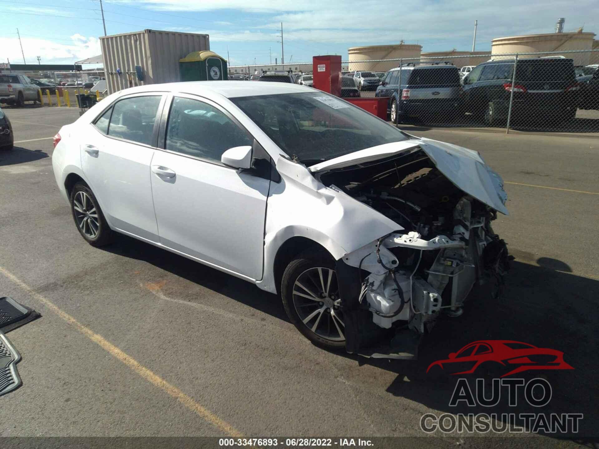 TOYOTA COROLLA 2019 - 5YFBURHE2KP879768