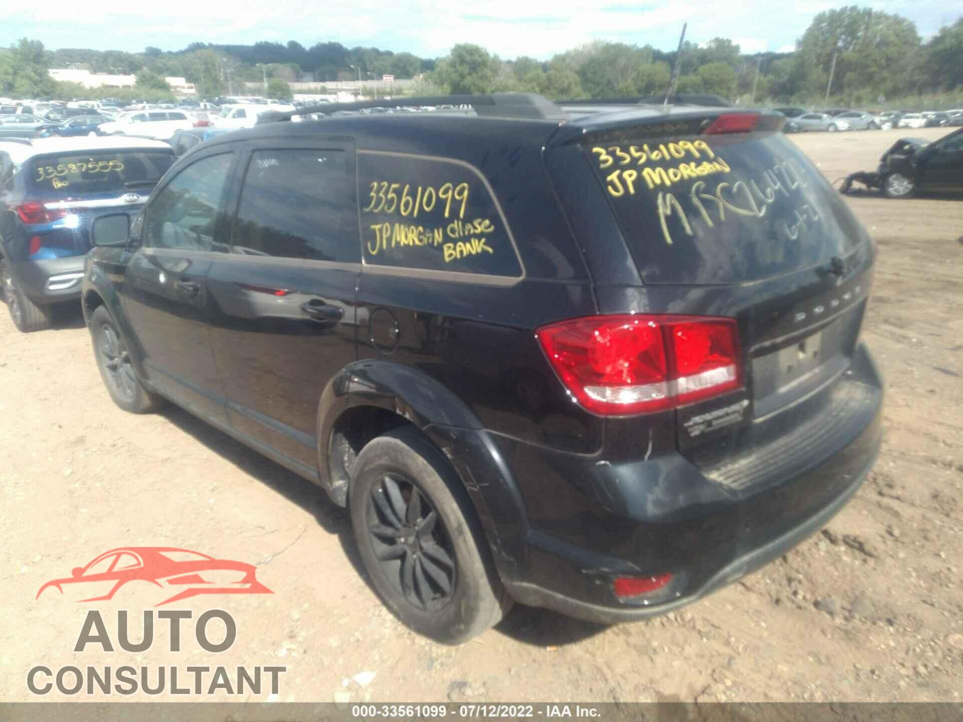 DODGE JOURNEY 2019 - 3C4PDCBB2KT821013