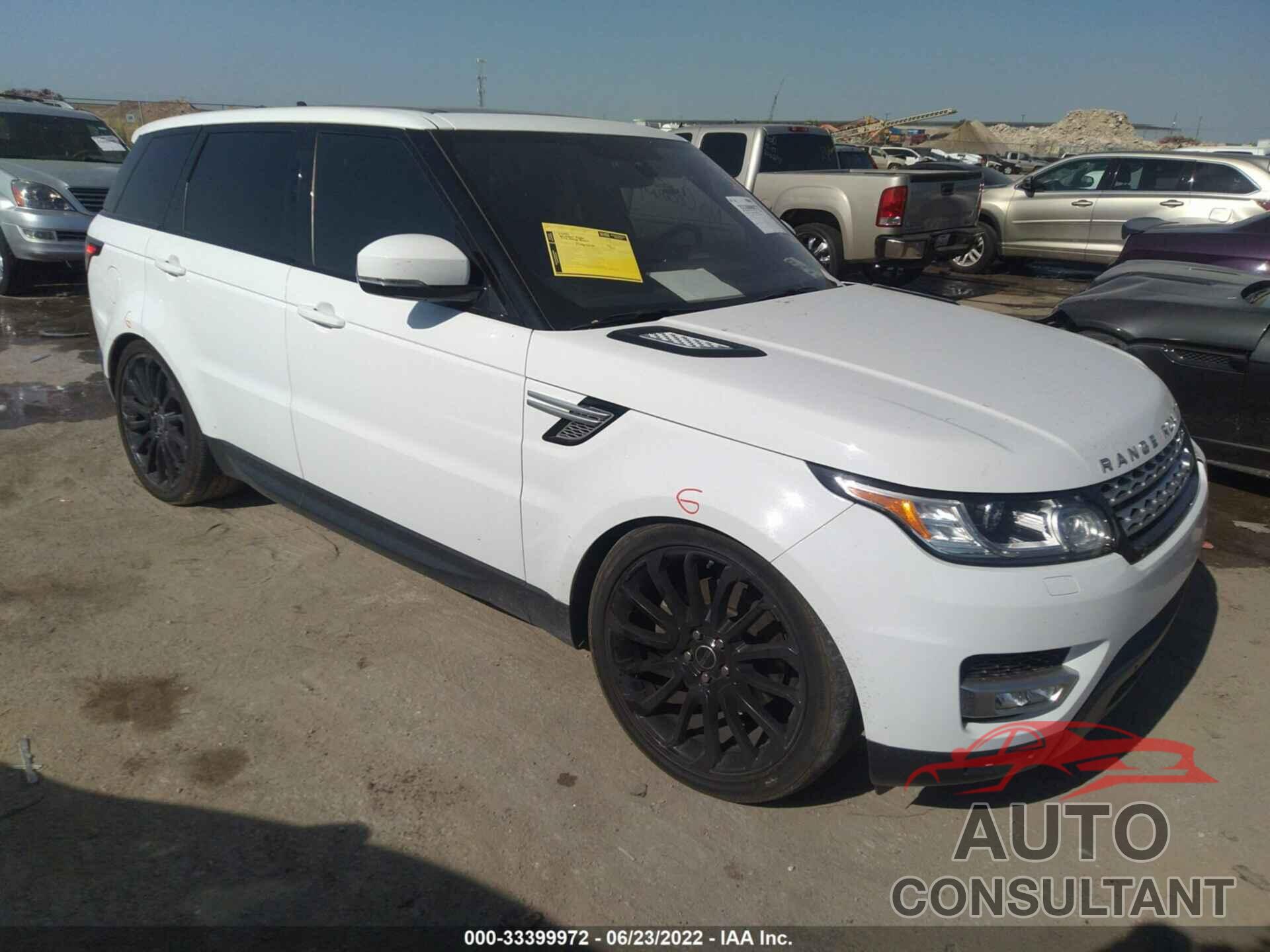 LAND ROVER RANGE ROVER SPORT 2016 - SALWR2VF2GA544036