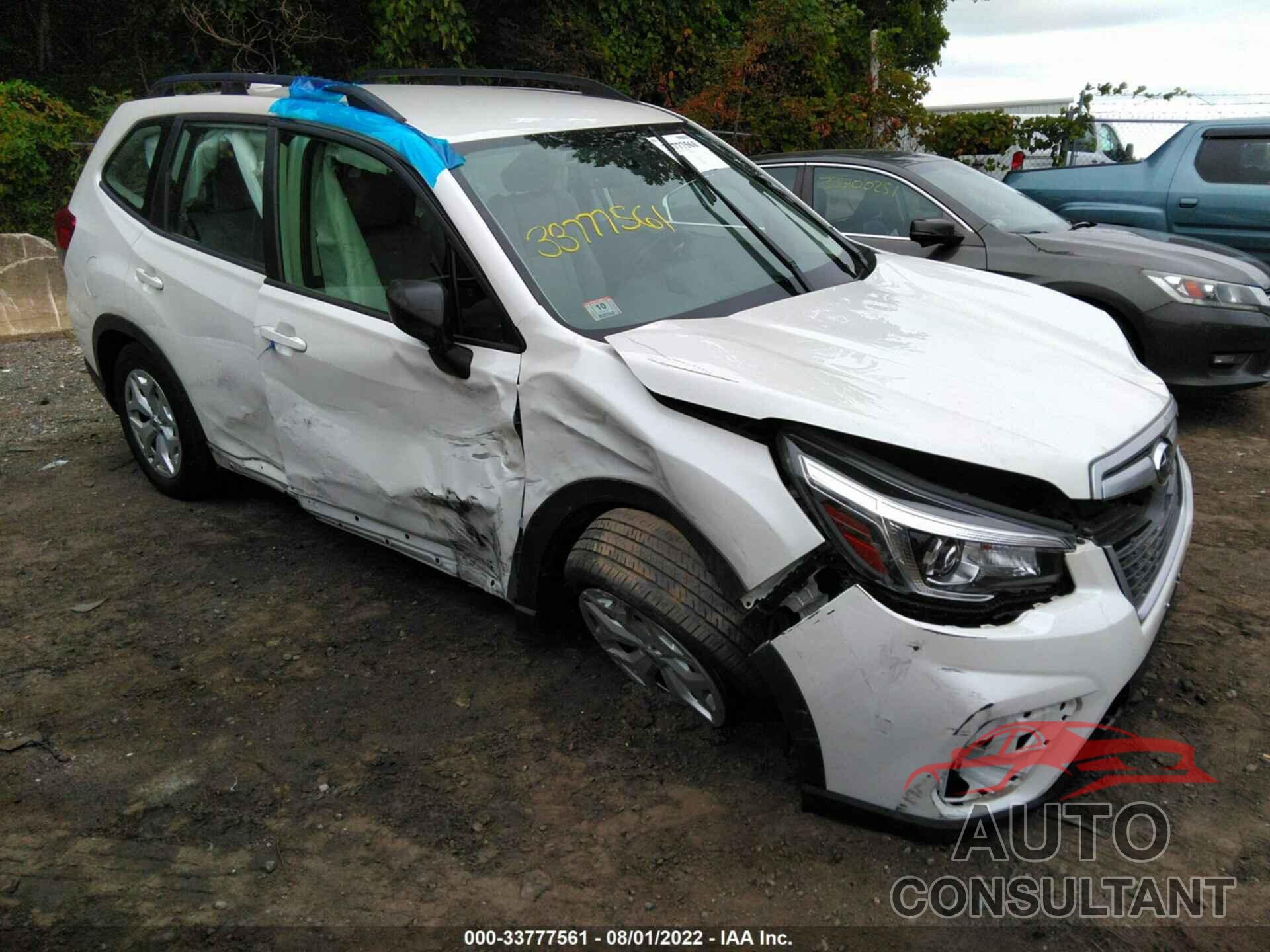 SUBARU FORESTER 2019 - JF2SKACC8KH573782