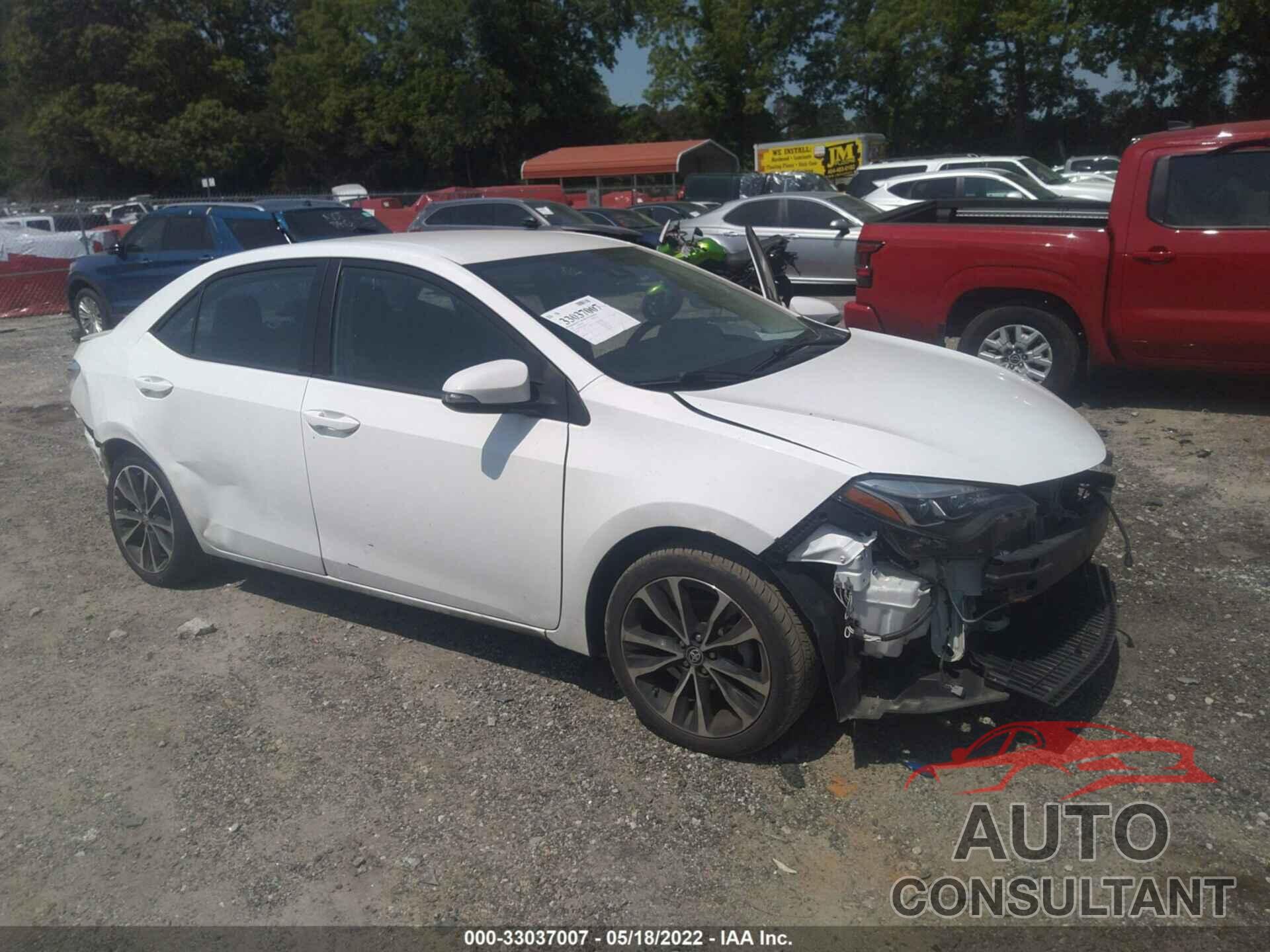 TOYOTA COROLLA 2019 - 2T1BURHE4KC238038
